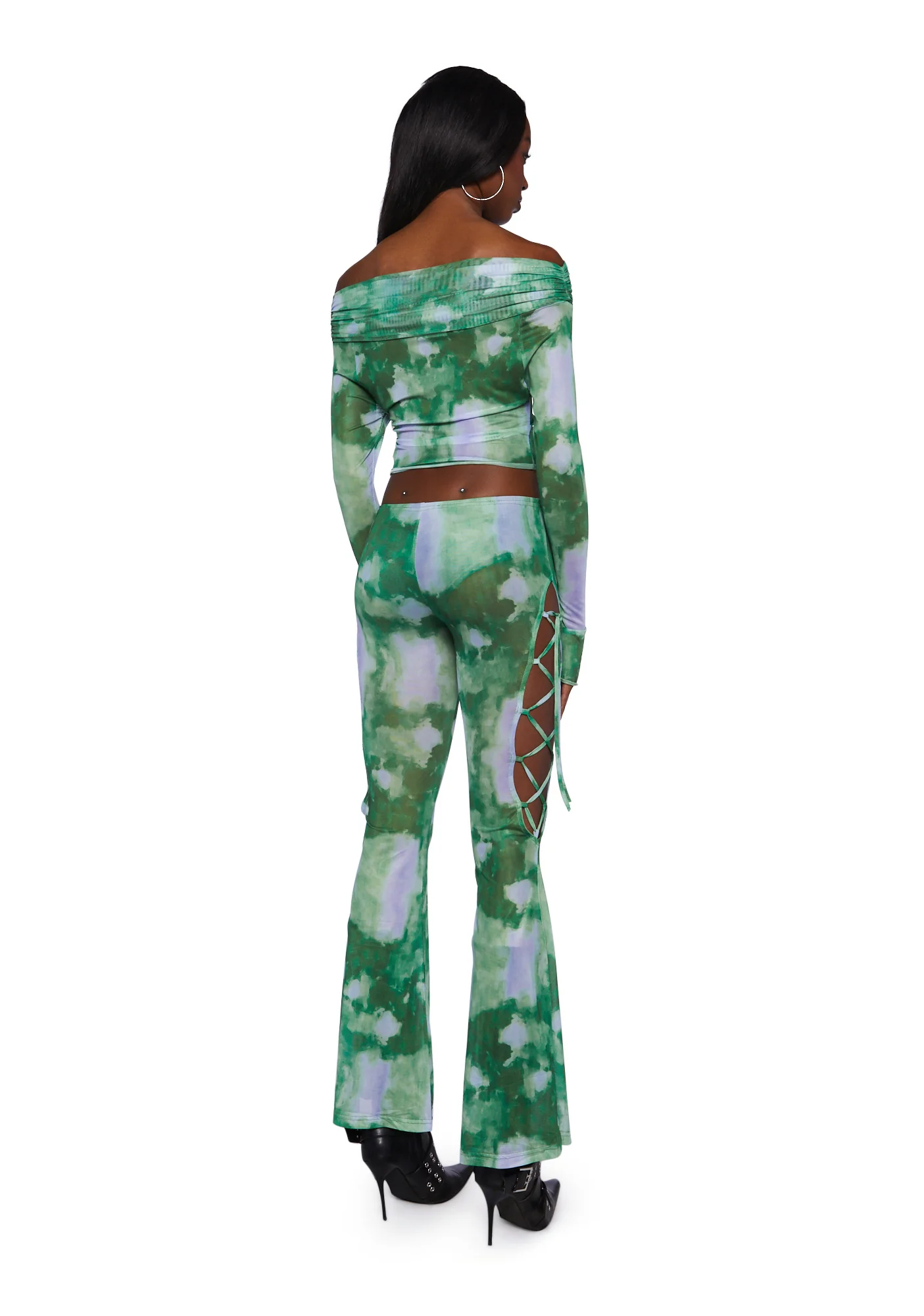 Serene Scene Pants Set - Image 6