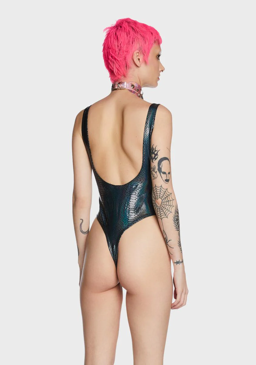 Serpent Poolside Scandal Side-Boob Swimsuit - Image 4