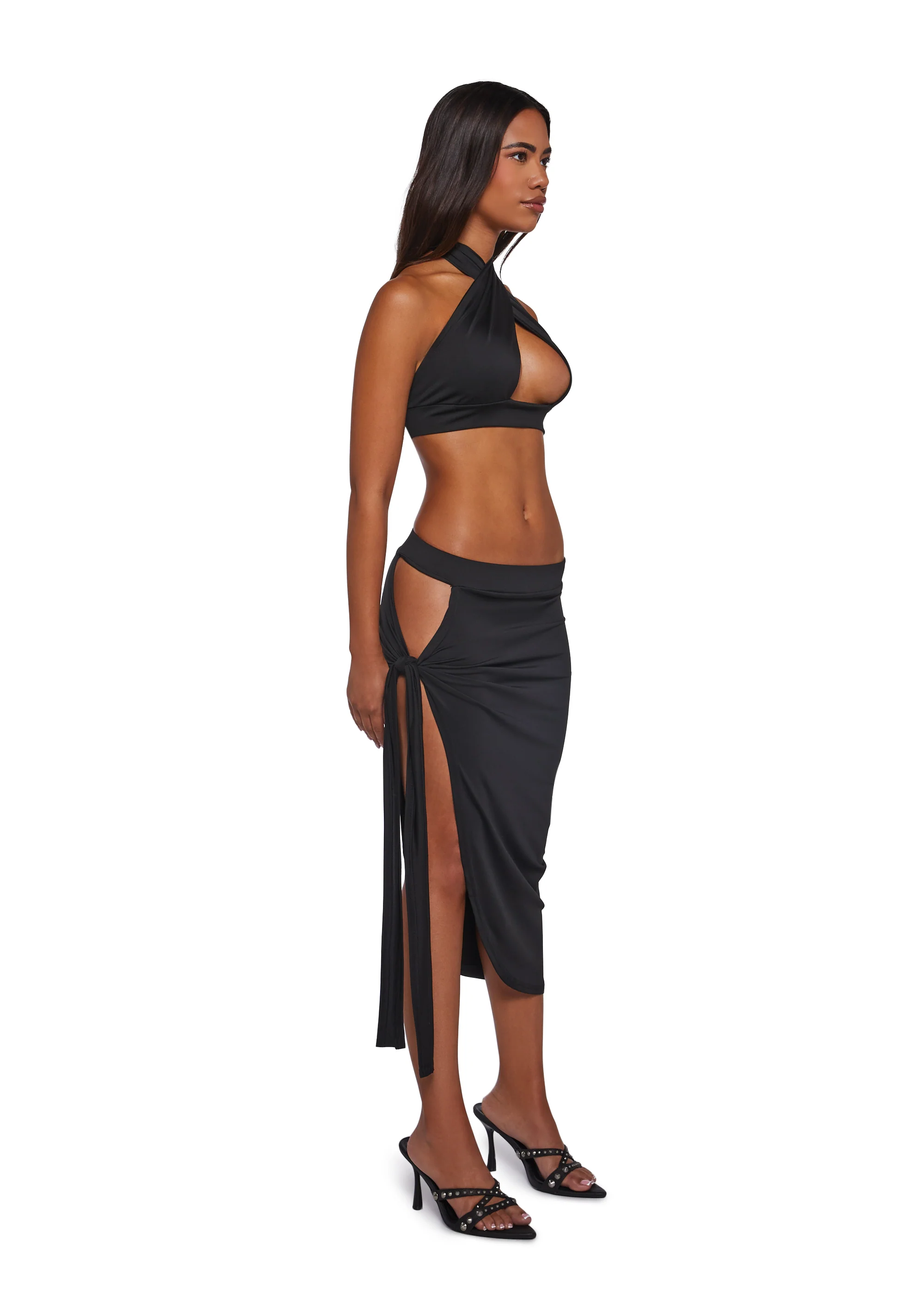 Dance All Night Skirt Set - Black - Image 3
