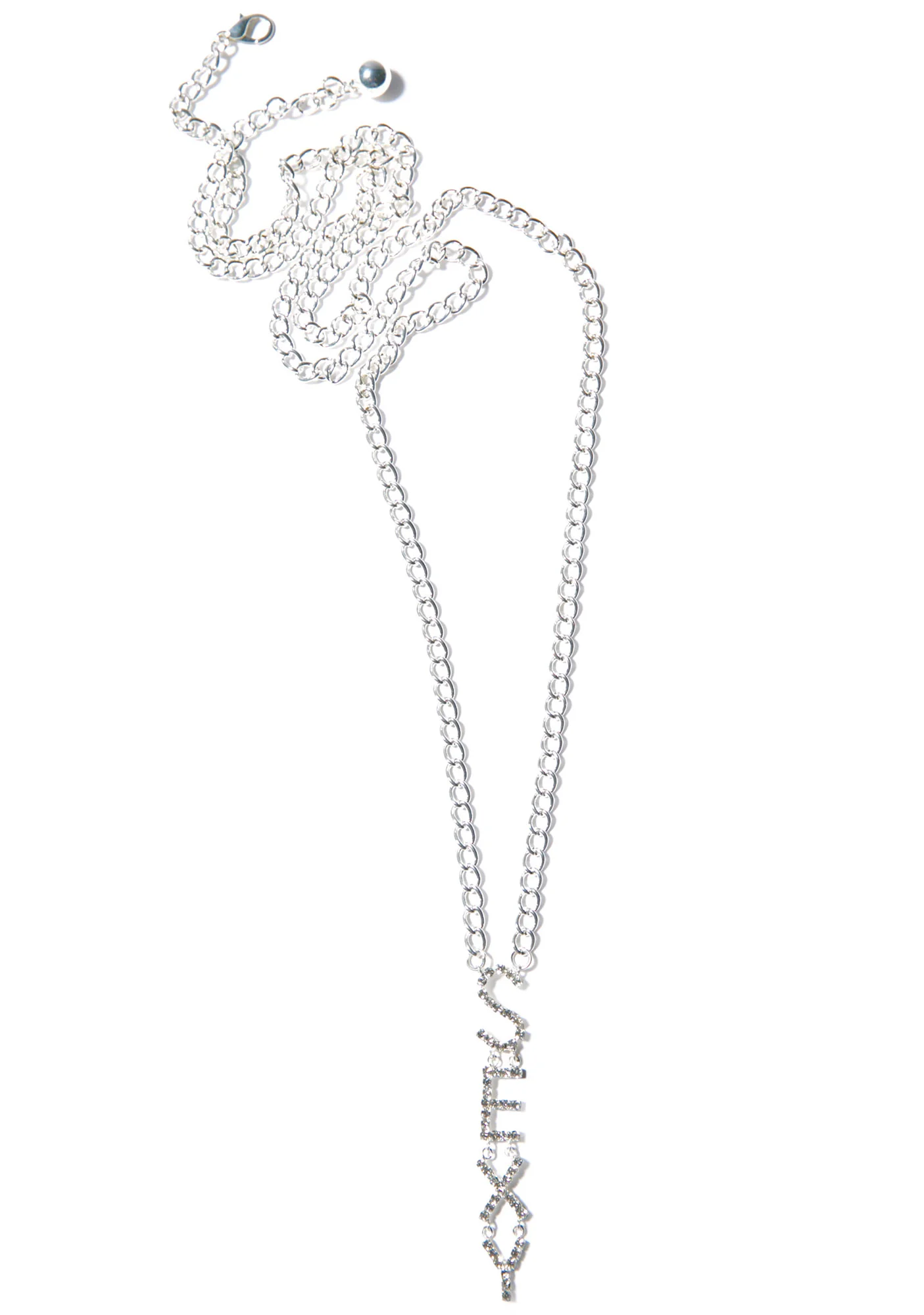 Sexy Low Back Rhinestone Belly Chain - Image 6