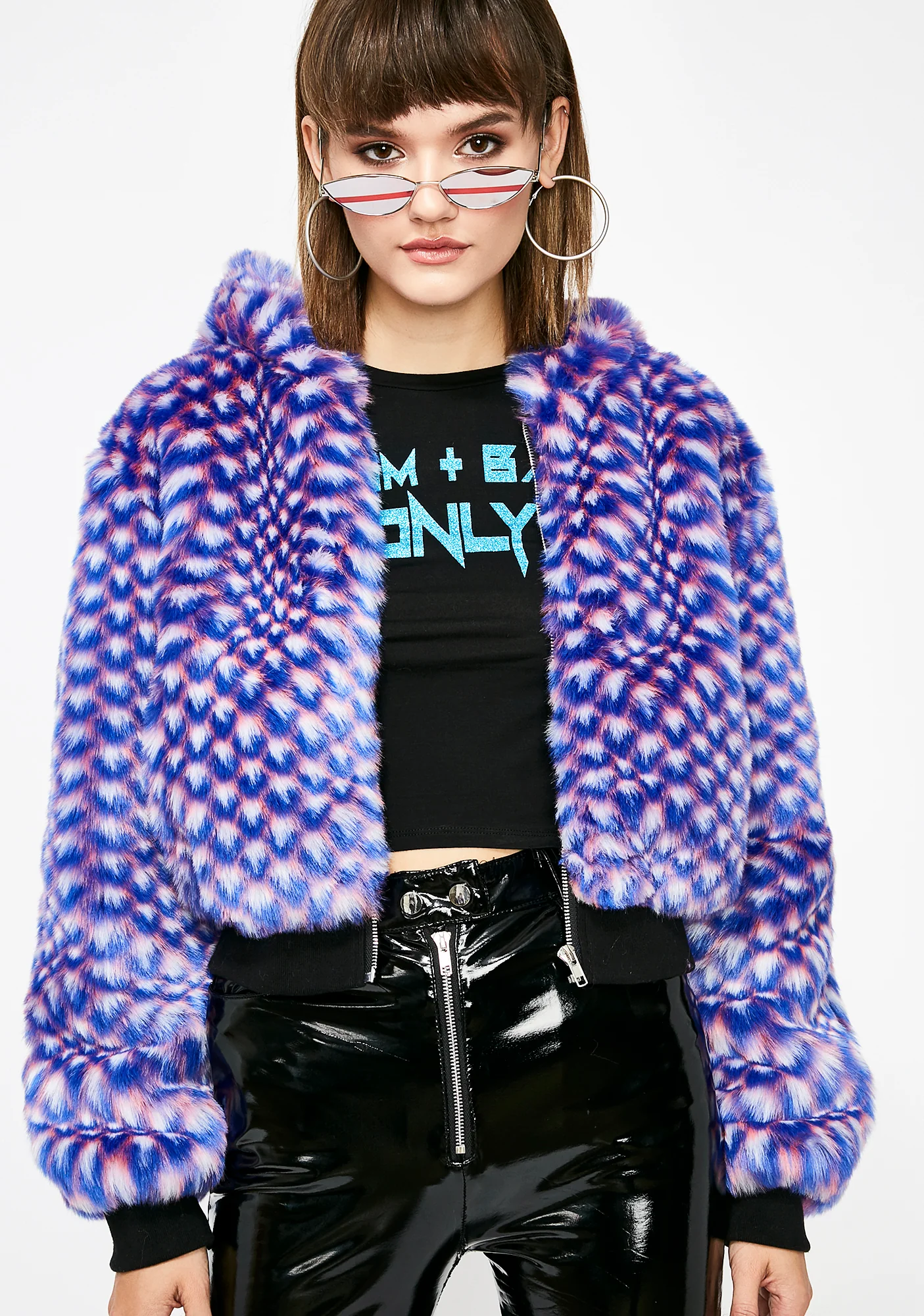 Shades Of Funk Furry Jacket - Image 3