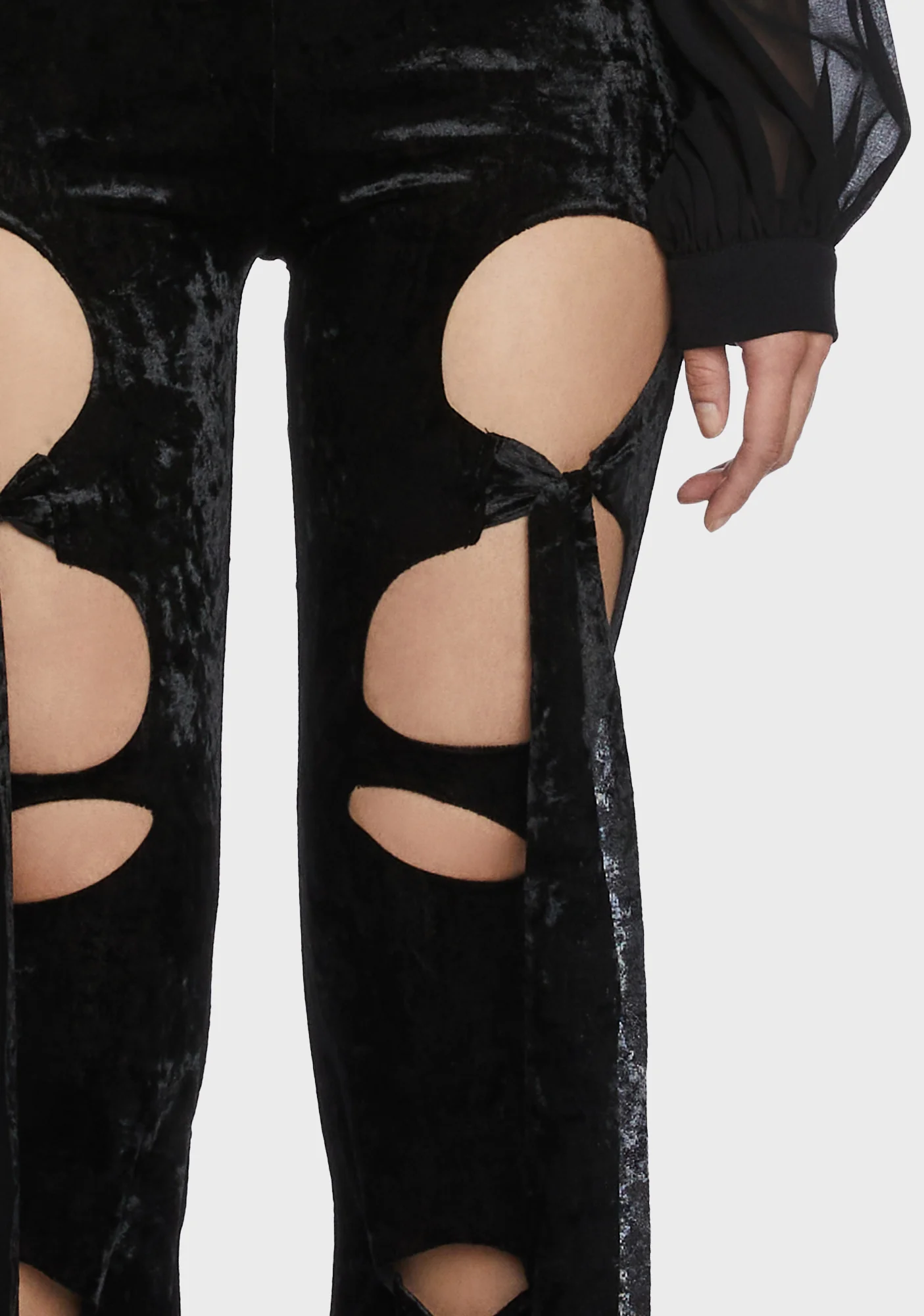 Shadow Hunters Velvet Pants - Image 2