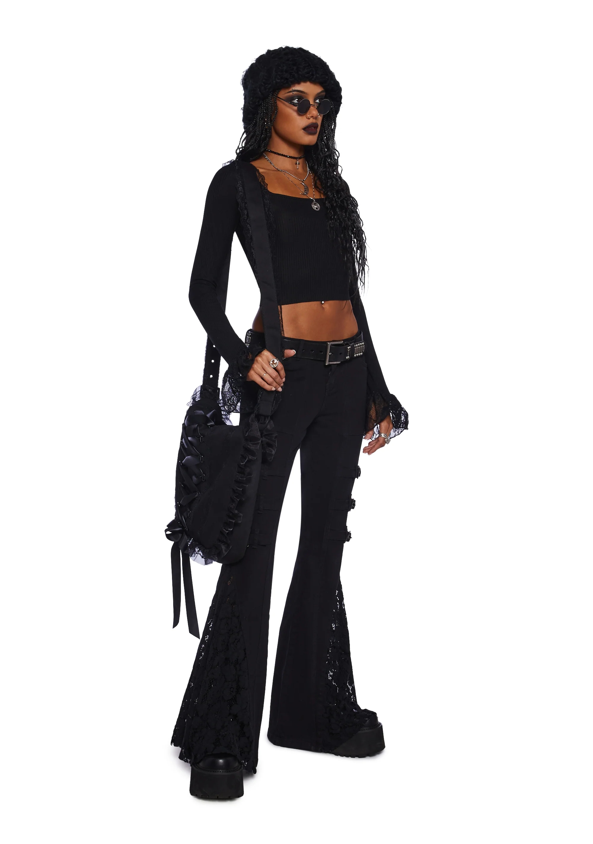 Shadowed Heart Long Sleeve Top - Image 2