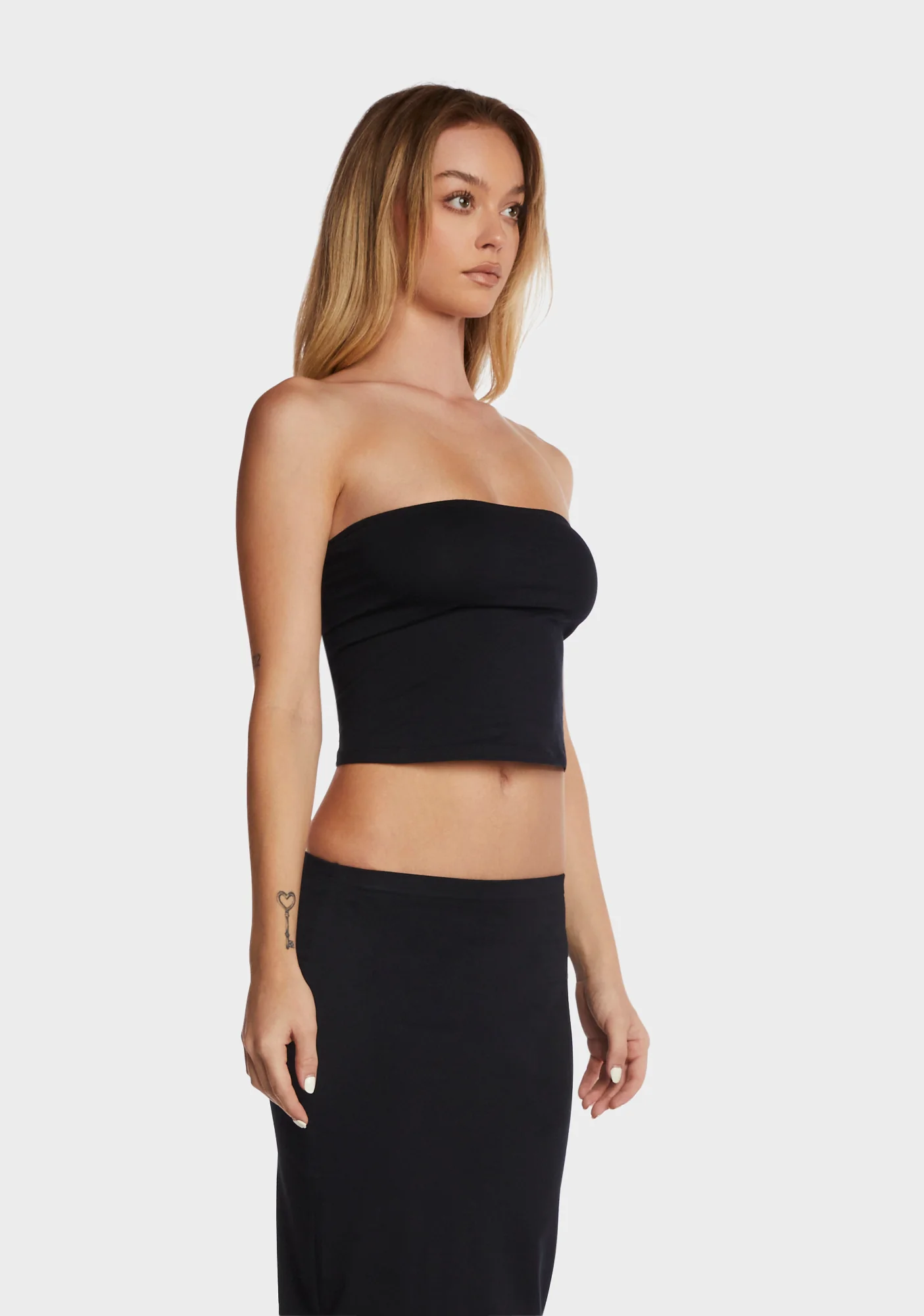 Shae Bandeau Top - Black - Image 3
