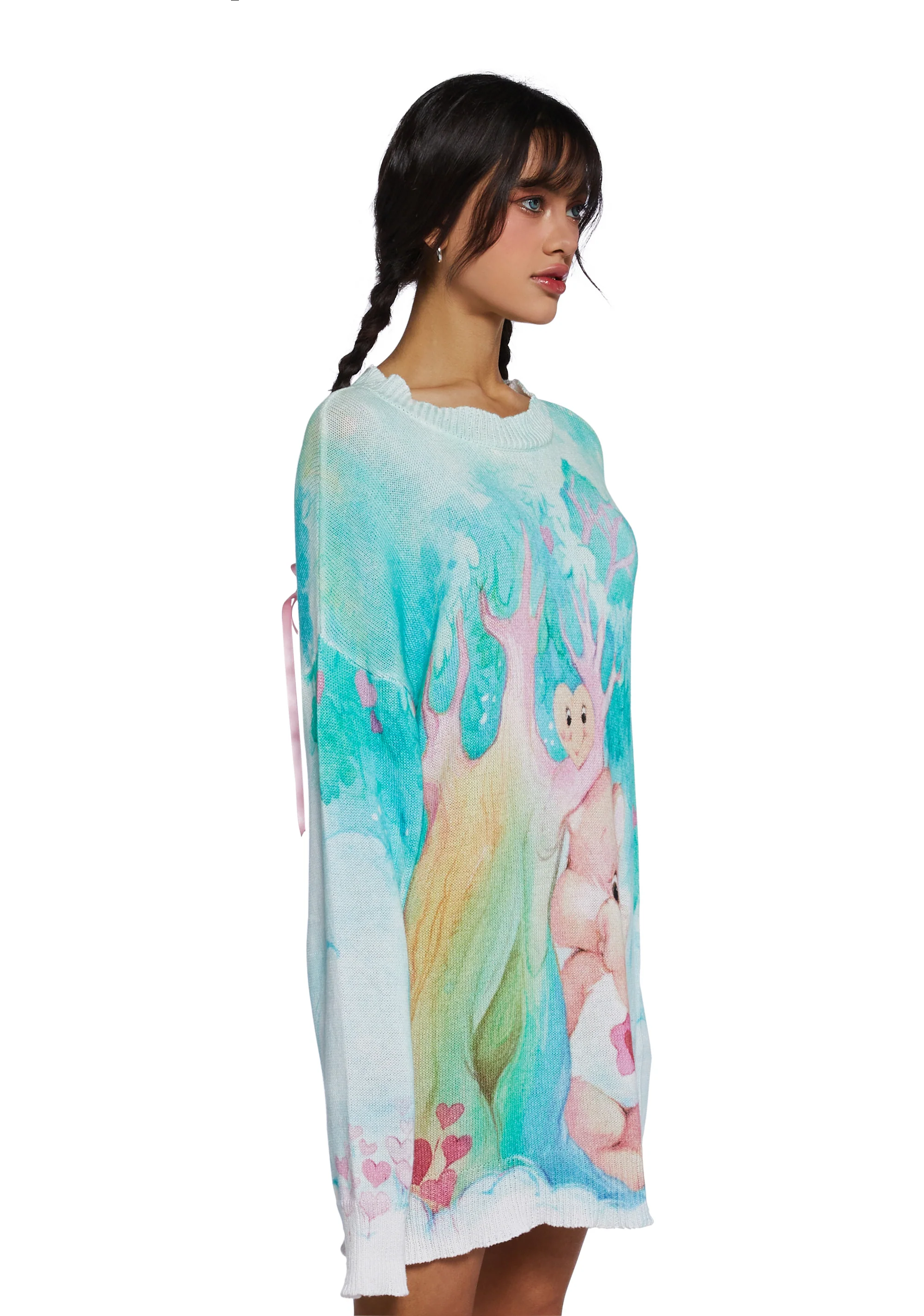 Share A Smile Long Sleeve Sweater - Image 3