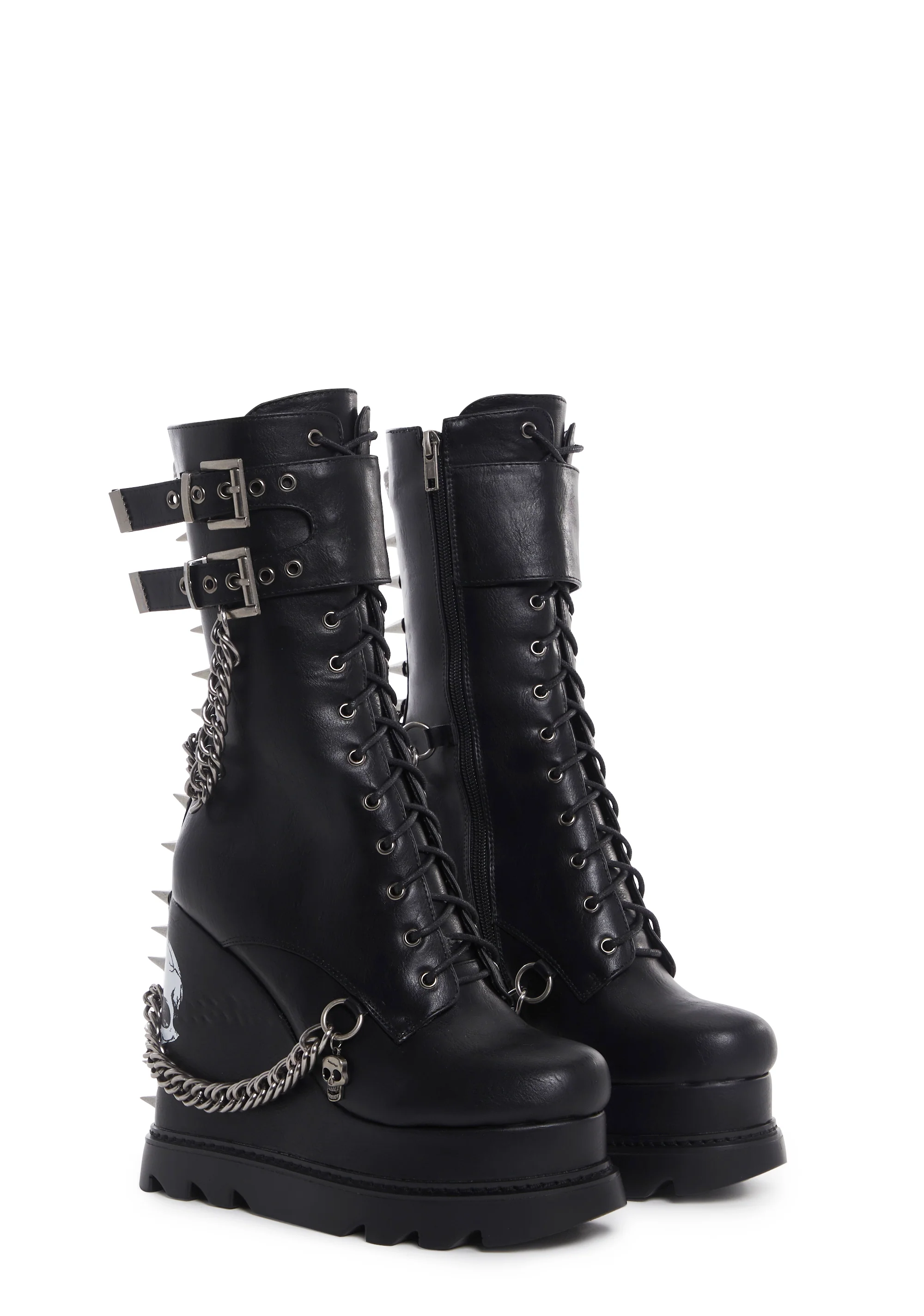She’s Dangerous Platform Ankle Boots - Image 2