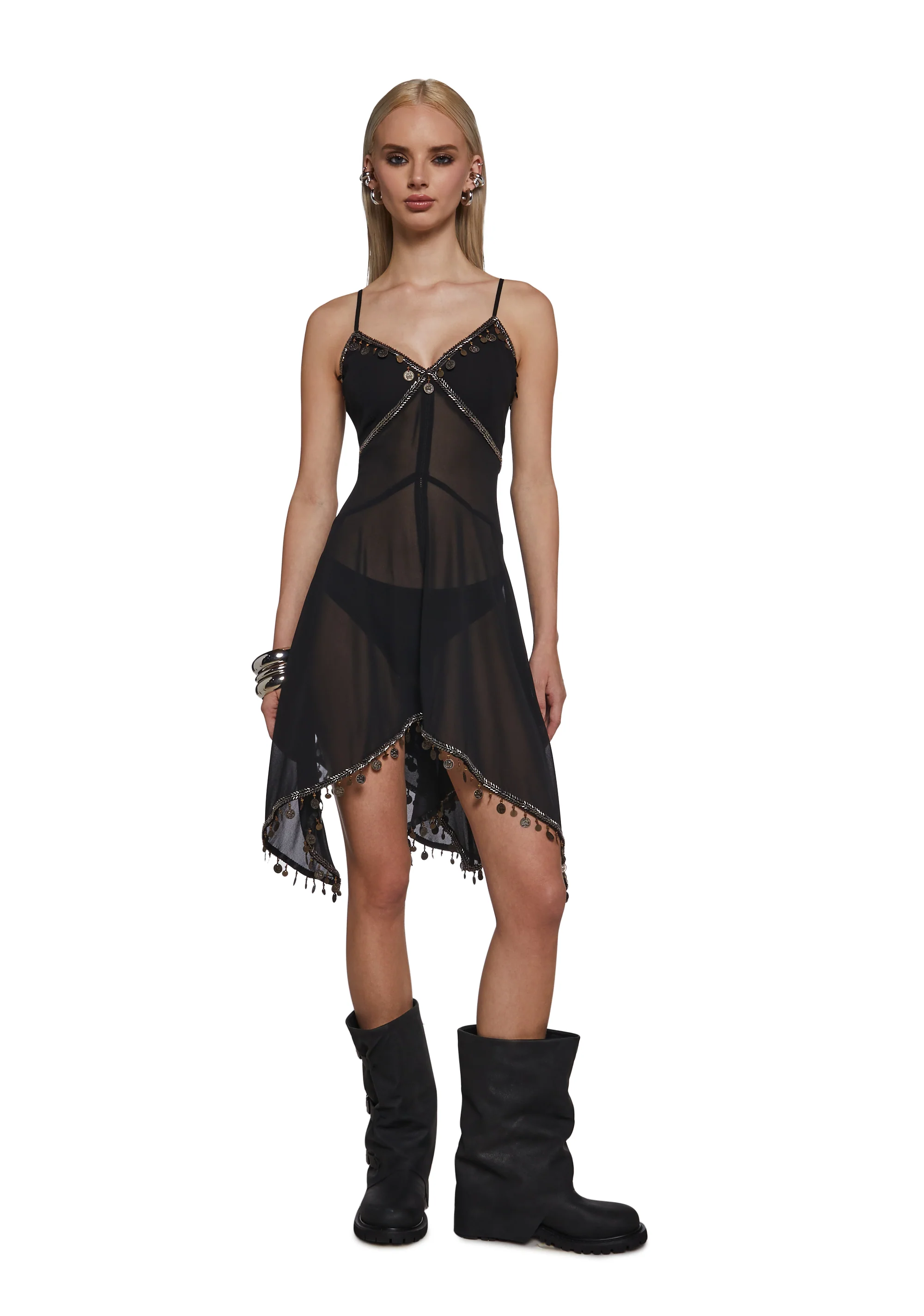 Invictus Sheer Dress - Image 6