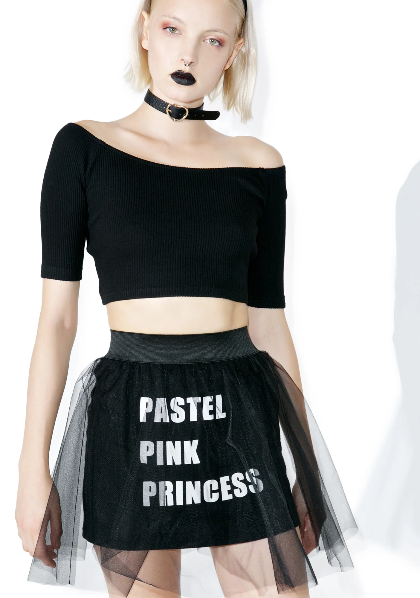 Sheer Logo Skirt - Image 3