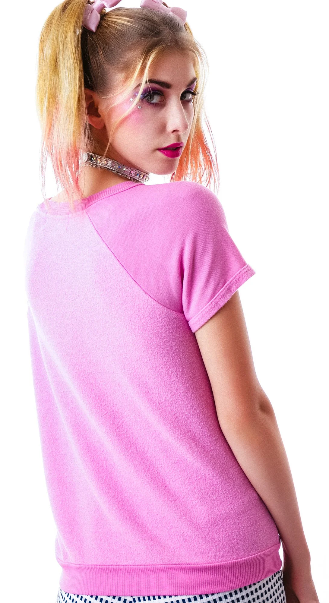 Sherbert Clouds Camden Top - Pink - Image 9