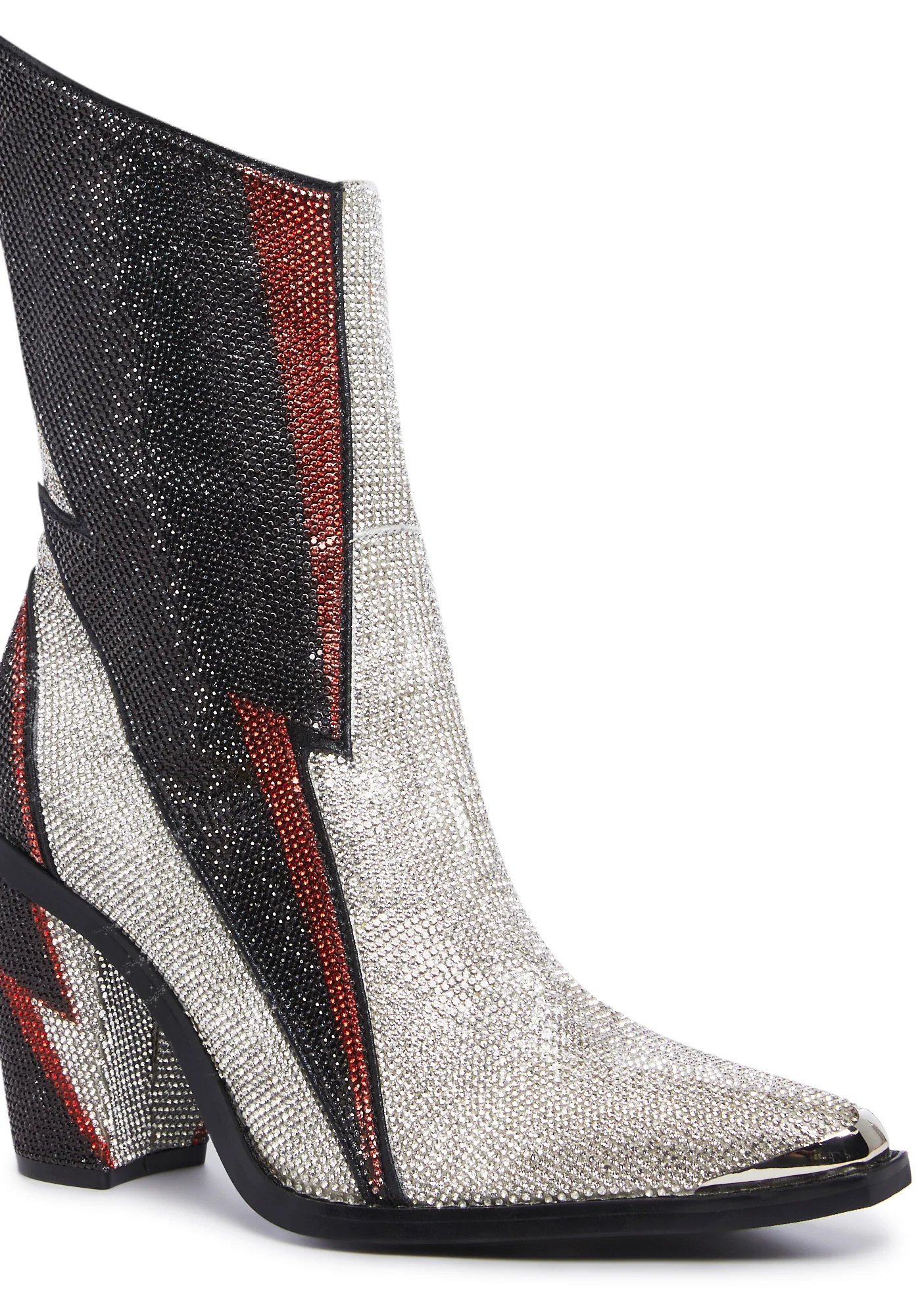 Sheriff Shine Cowboy Boots - Noir Ziggy - Image 2