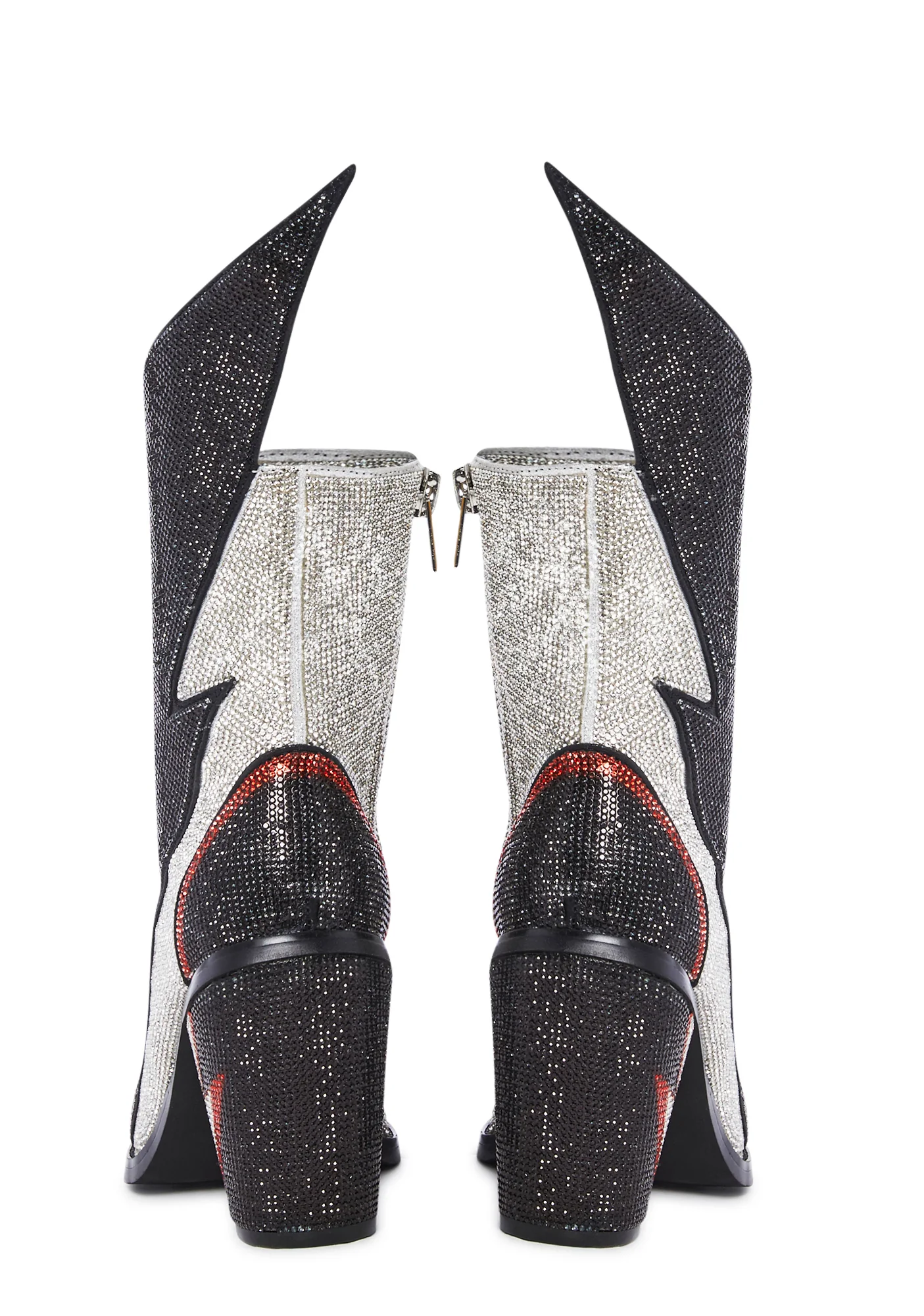 Sheriff Shine Cowboy Boots - Noir Ziggy - Image 4