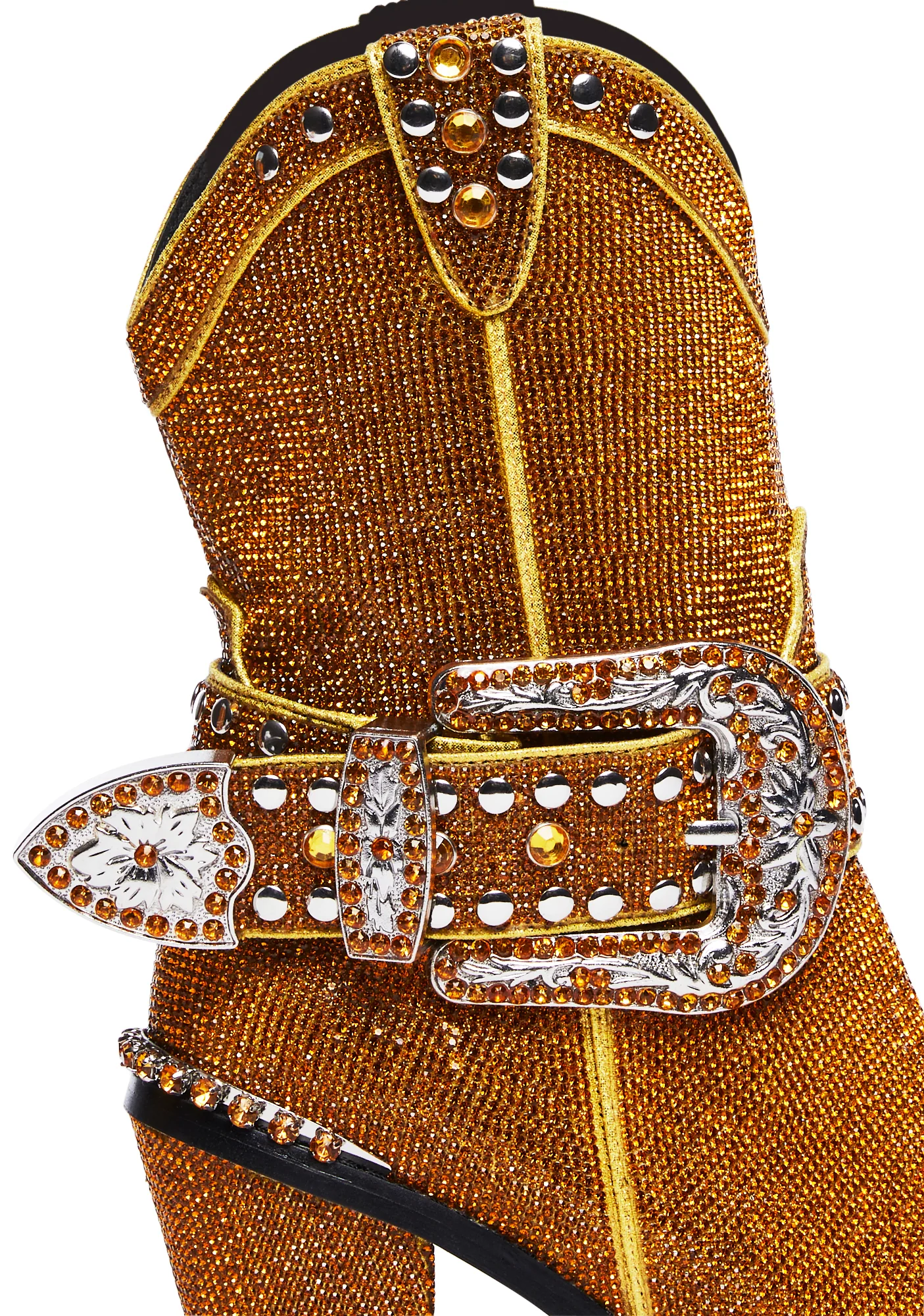 Sheriff Shine Cowboy Boots - Orange - Image 2
