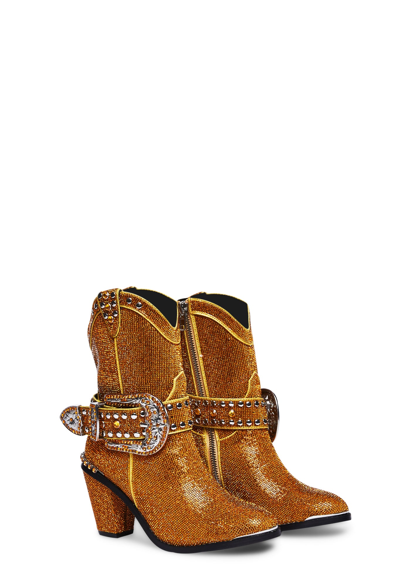 Sheriff Shine Cowboy Boots - Orange - Image 3