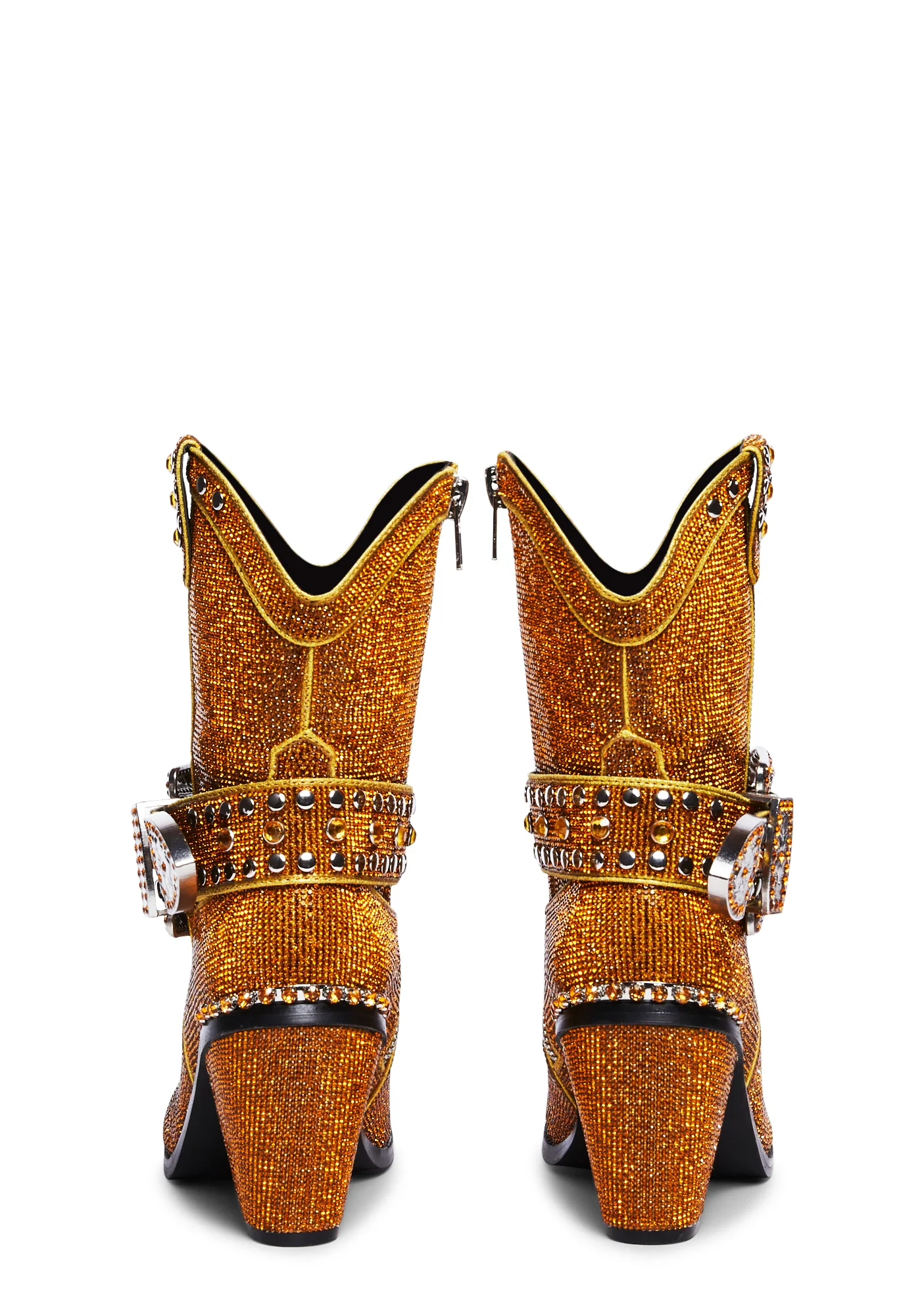Sheriff Shine Cowboy Boots - Orange - Image 4