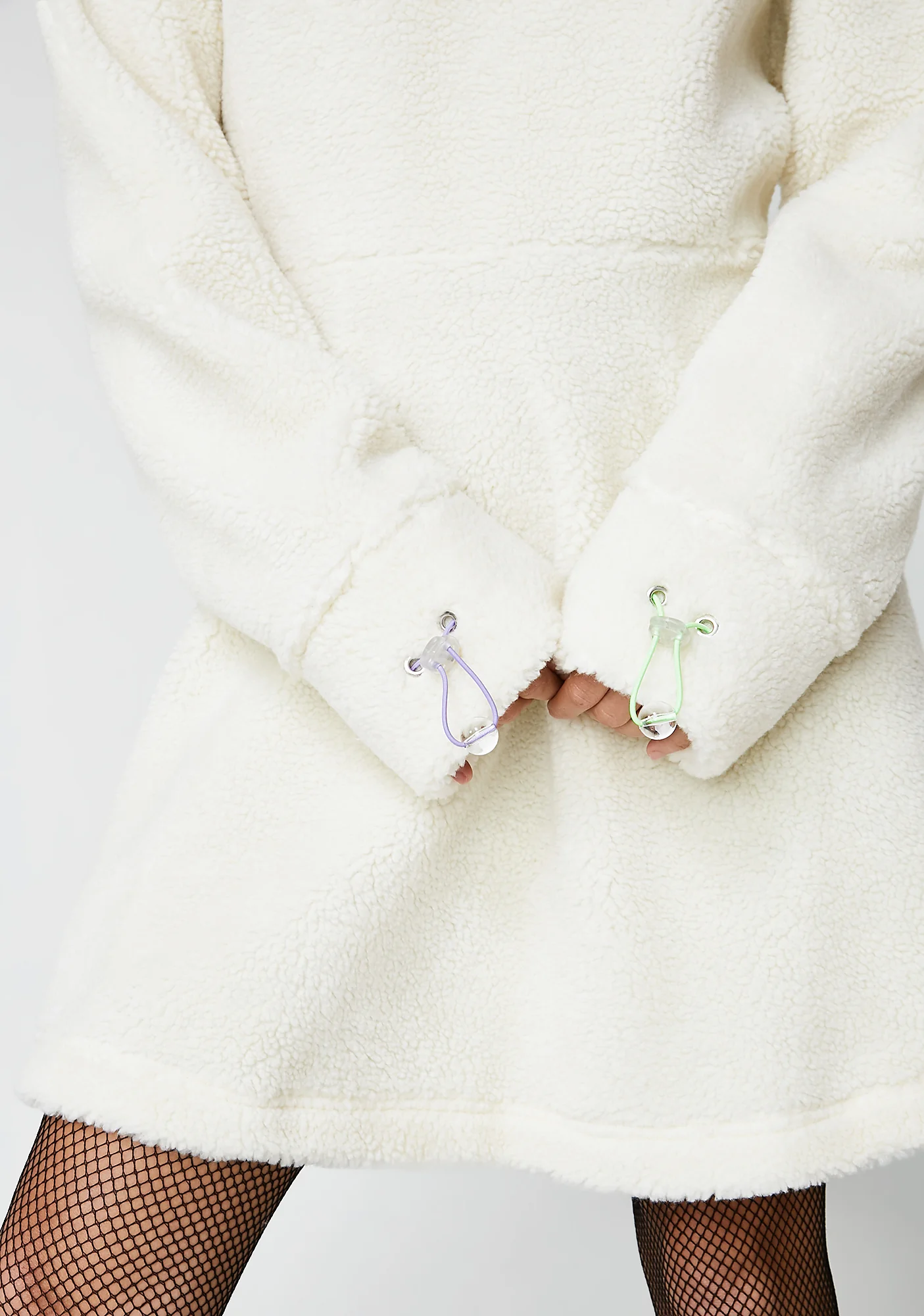 Sherpa Fleece Dress - Image 6