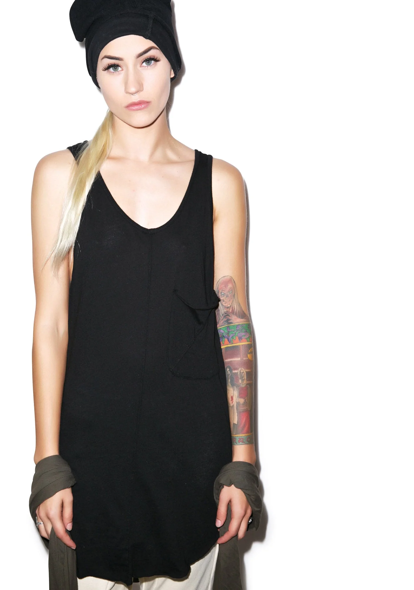 Shield Tank - Black - Image 7