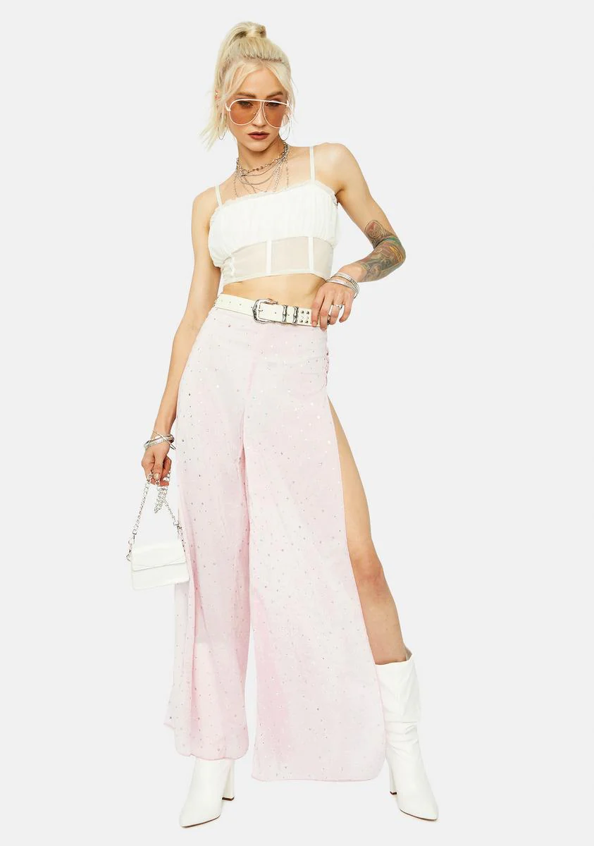 Shimmering Splendid Wide Leg Pants - Image 2