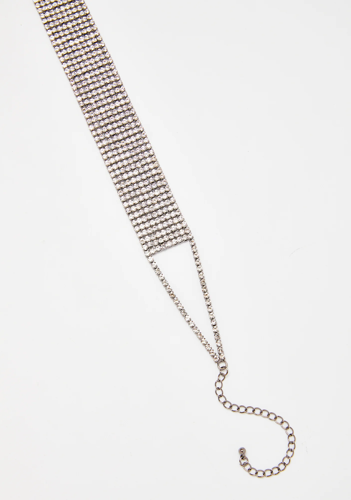 Shine Bright Rhinestone Choker - Image 2