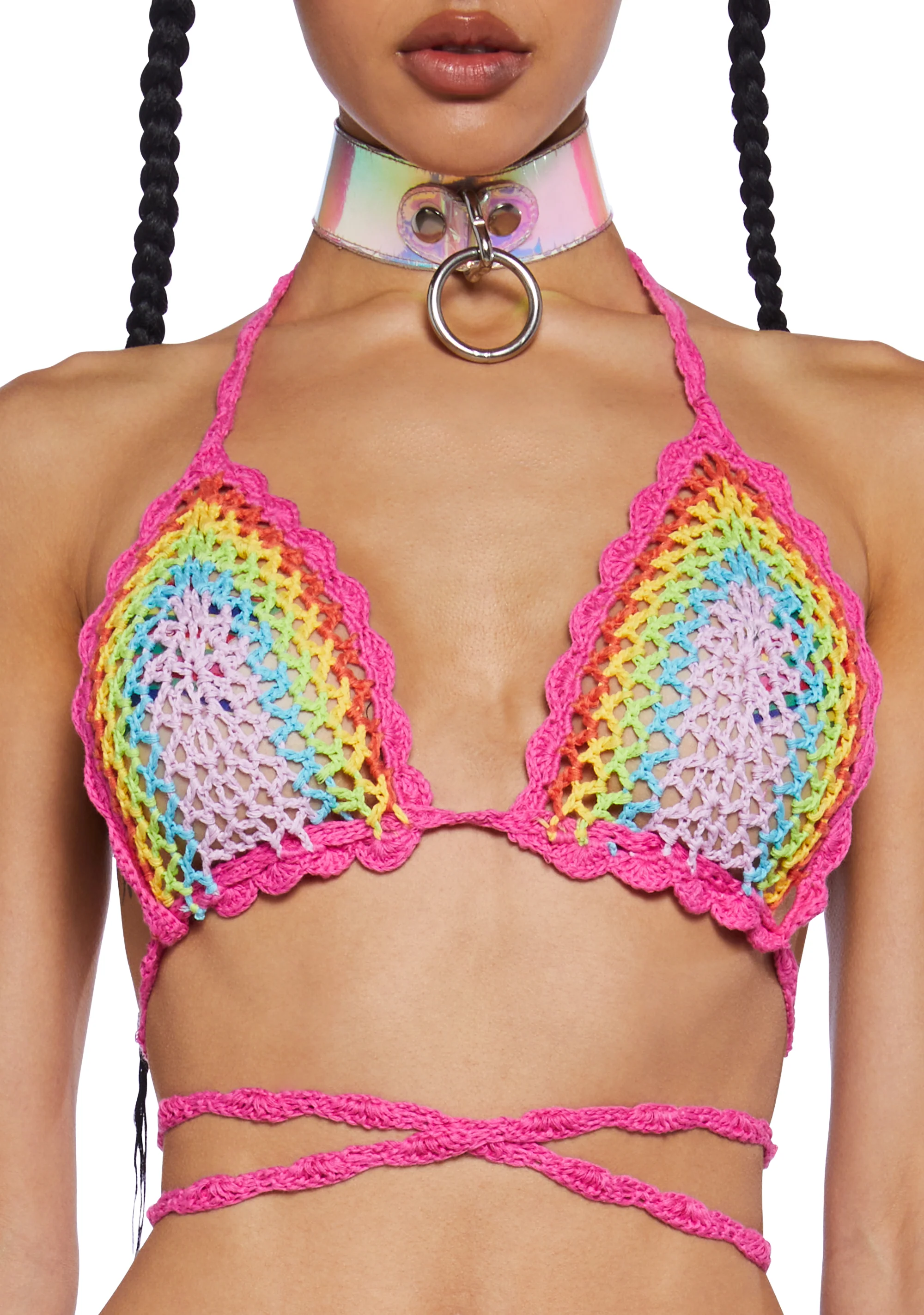 Shoot Your Stars Crochet Top - Image 5