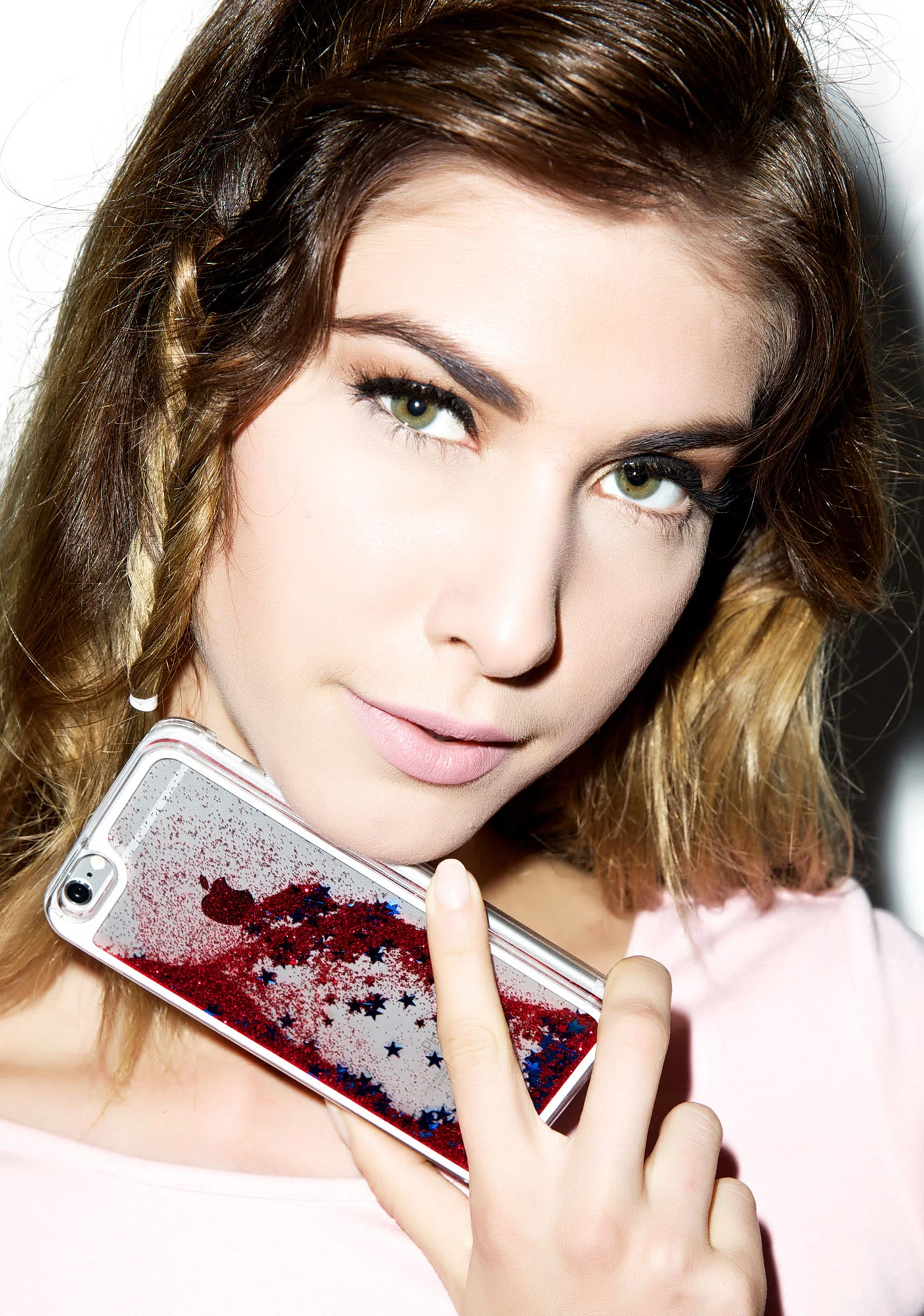 Shooting Star Glitterfalls iPhone Case - Image 41