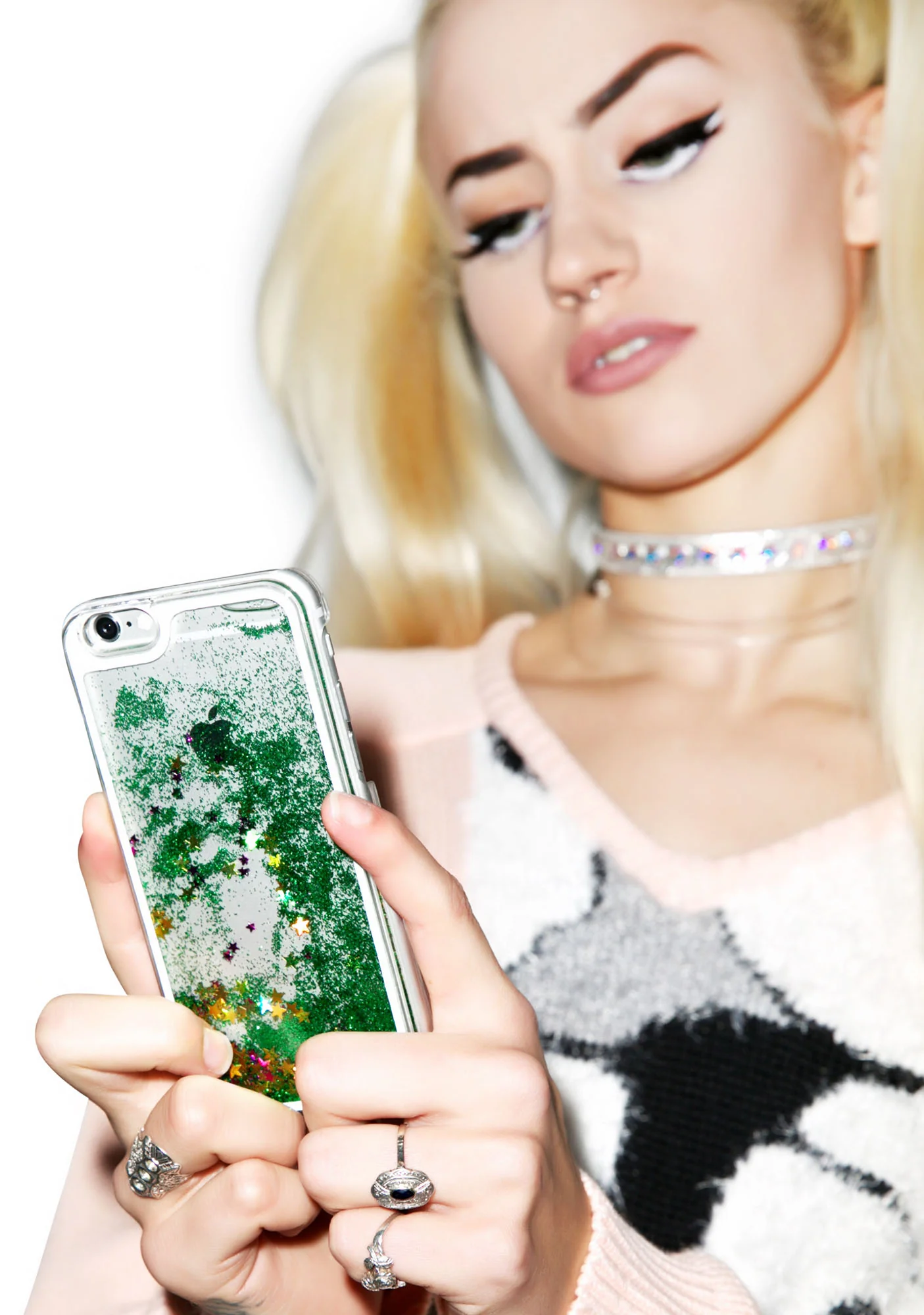 Shooting Star Glitterfalls iPhone Case - Image 7