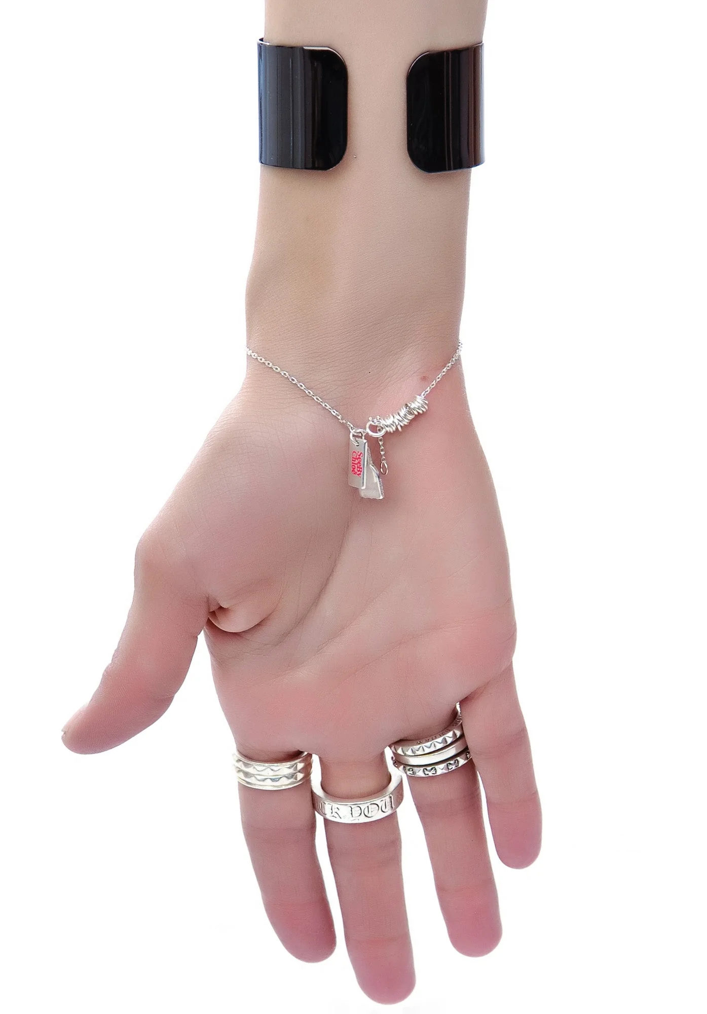 Short Plain Cuff - Black - Image 4