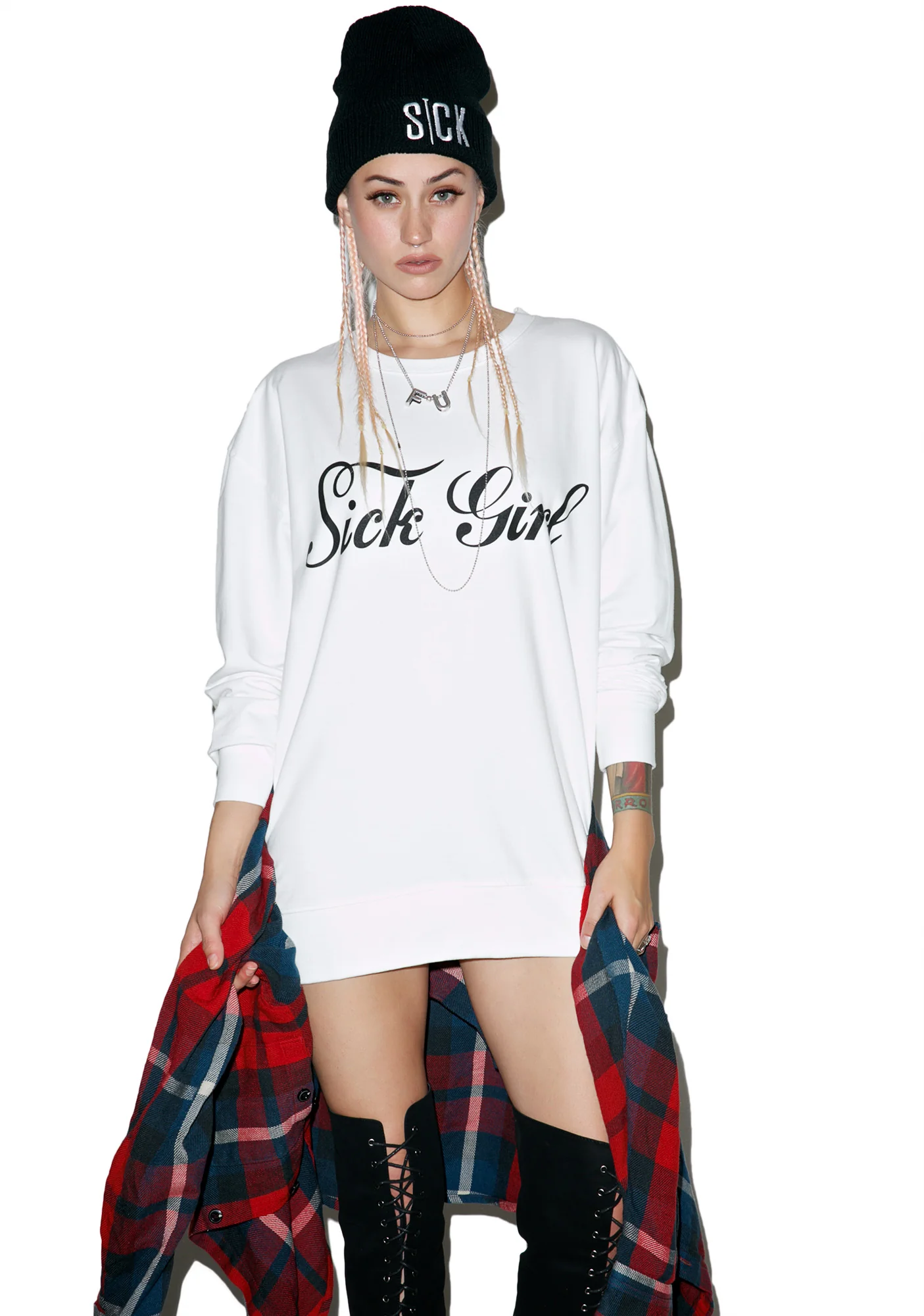 Sick Girl Sweatshirt - Image 4