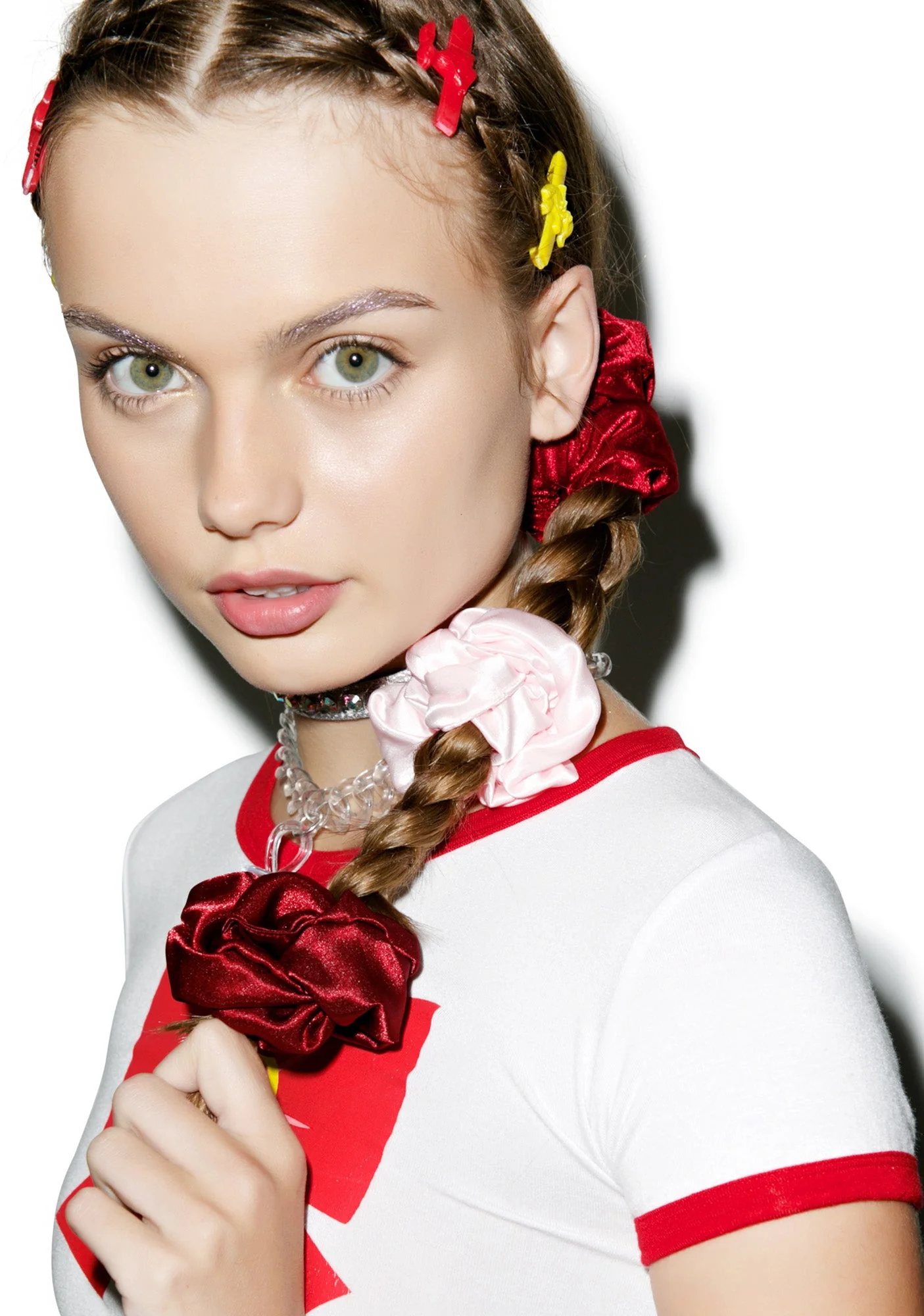 Silk Barbae Bitch Scrunchie - Pink - Image 14