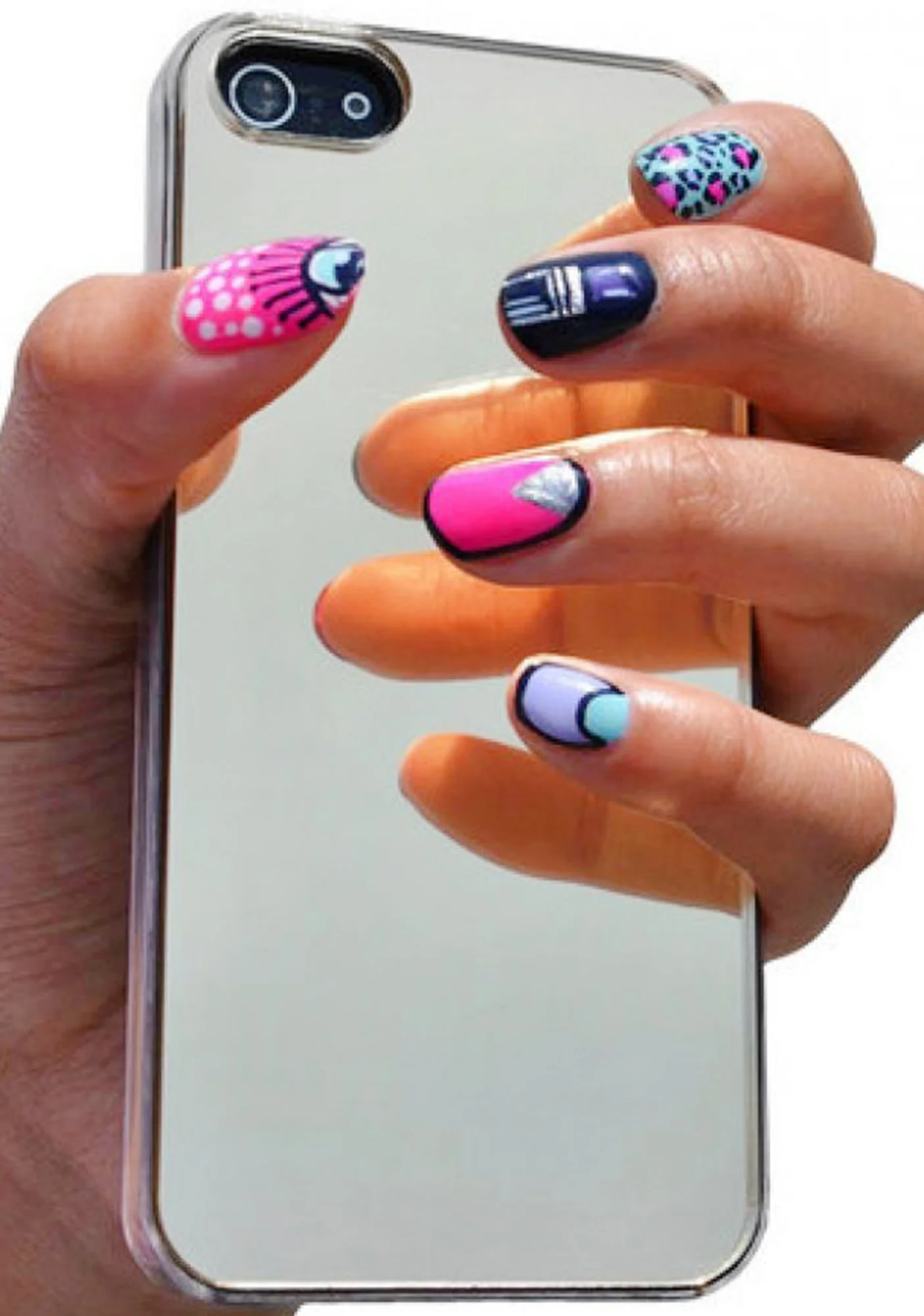 Silver Mirror iPhone Case - Image 2