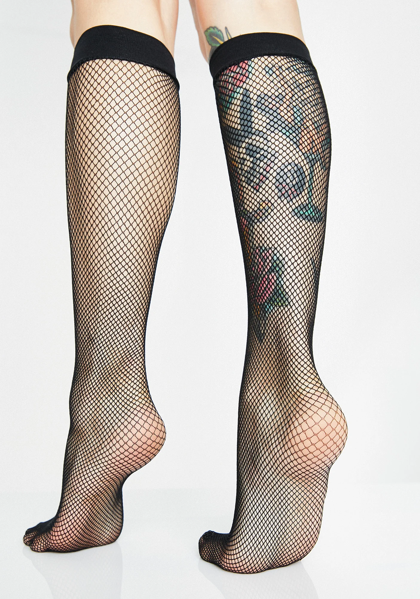Sinister Schoolgirl Fishnet Socks - Image 3
