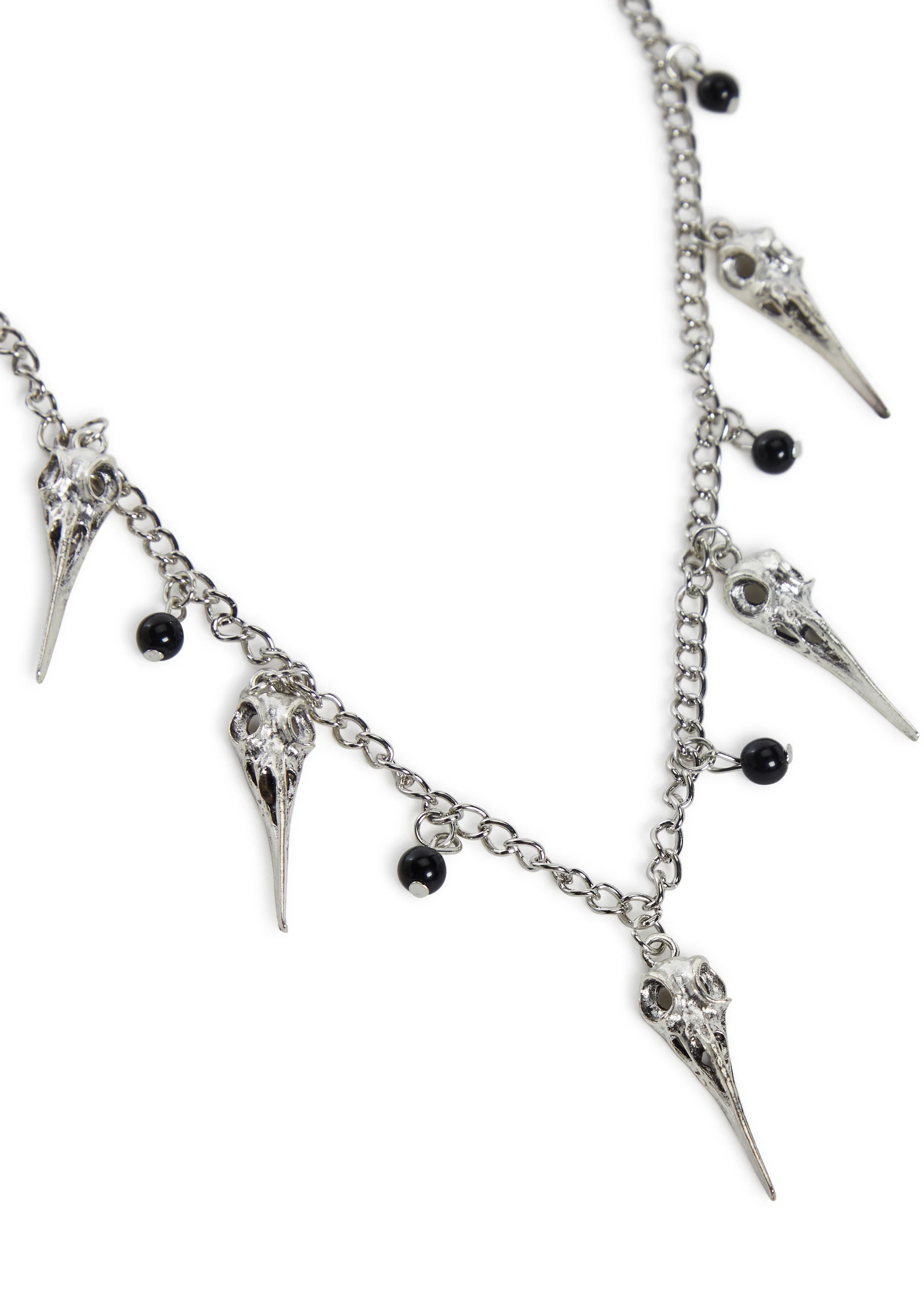 Sinister Skull Statement Necklace - Image 2