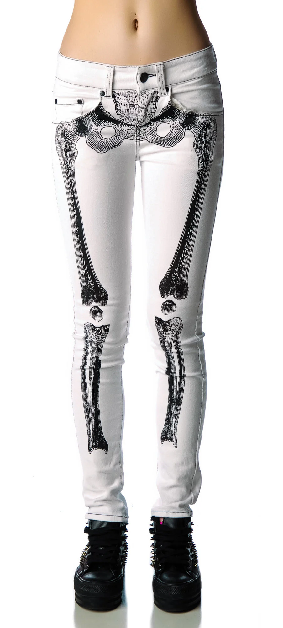Skelebone Jeans - Black - Image 2