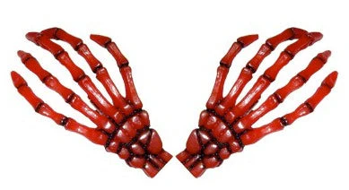 Skeleton Bone Hands Hair Slides - Gold - Image 30