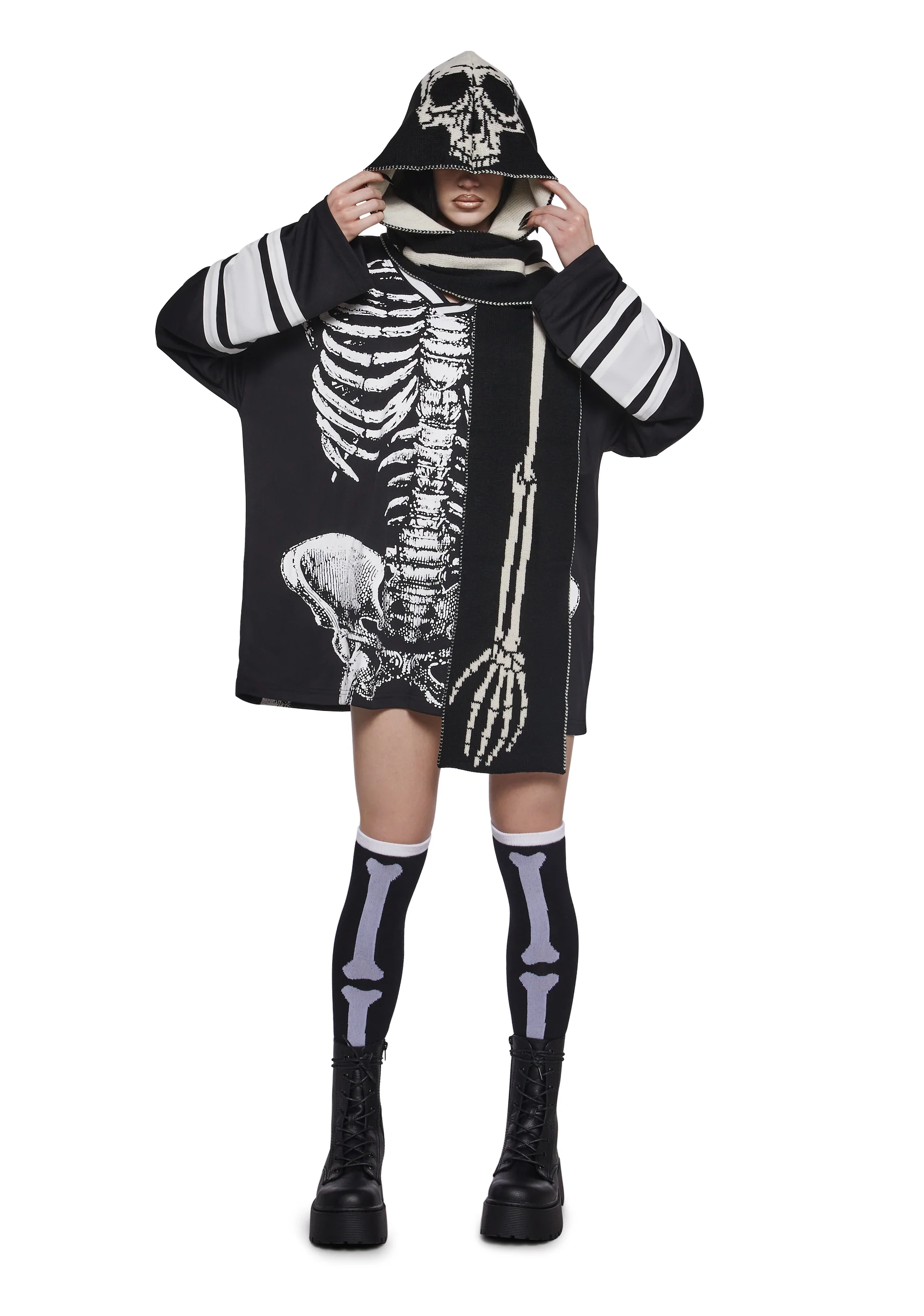Haunted Scarf With Hood - Image 2