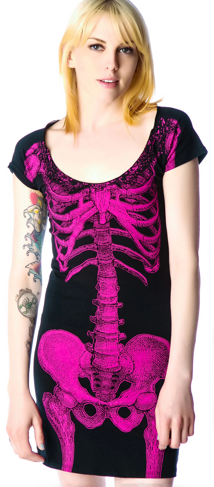 Skeleton Tunic Dress - Image 16