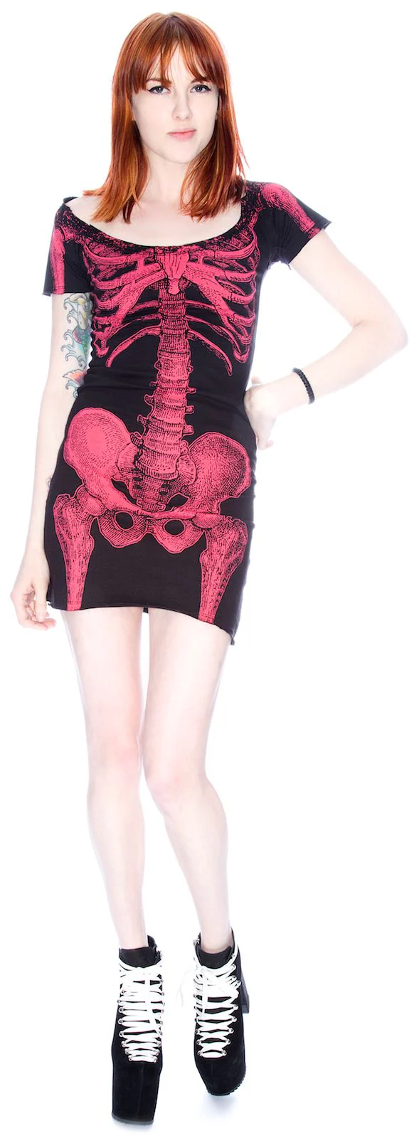 Skeleton Tunic Dress - Image 17