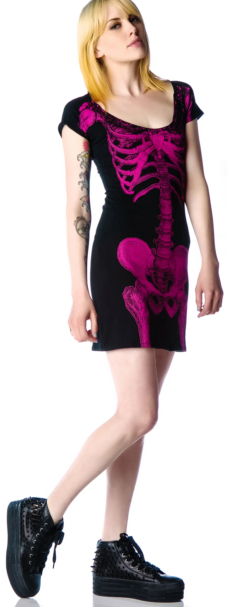 Skeleton Tunic Dress - Image 23