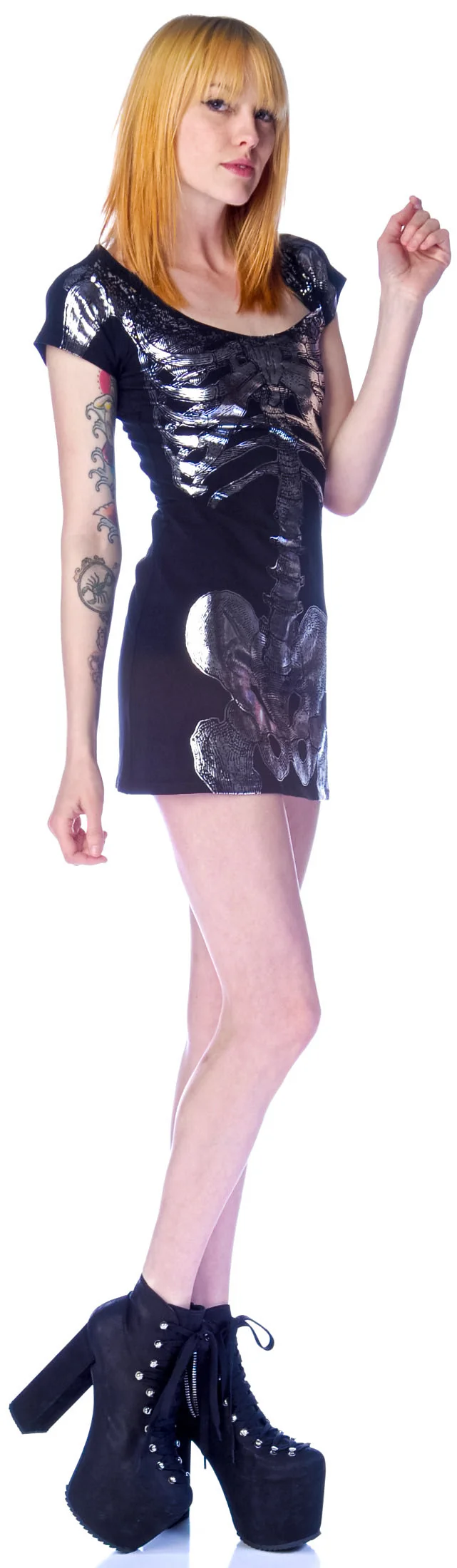 Skeleton Tunic Dress - Image 38