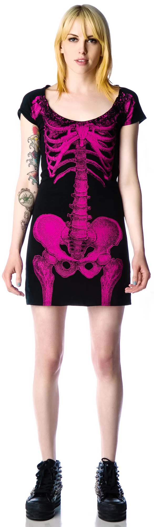 Skeleton Tunic Dress - Image 42