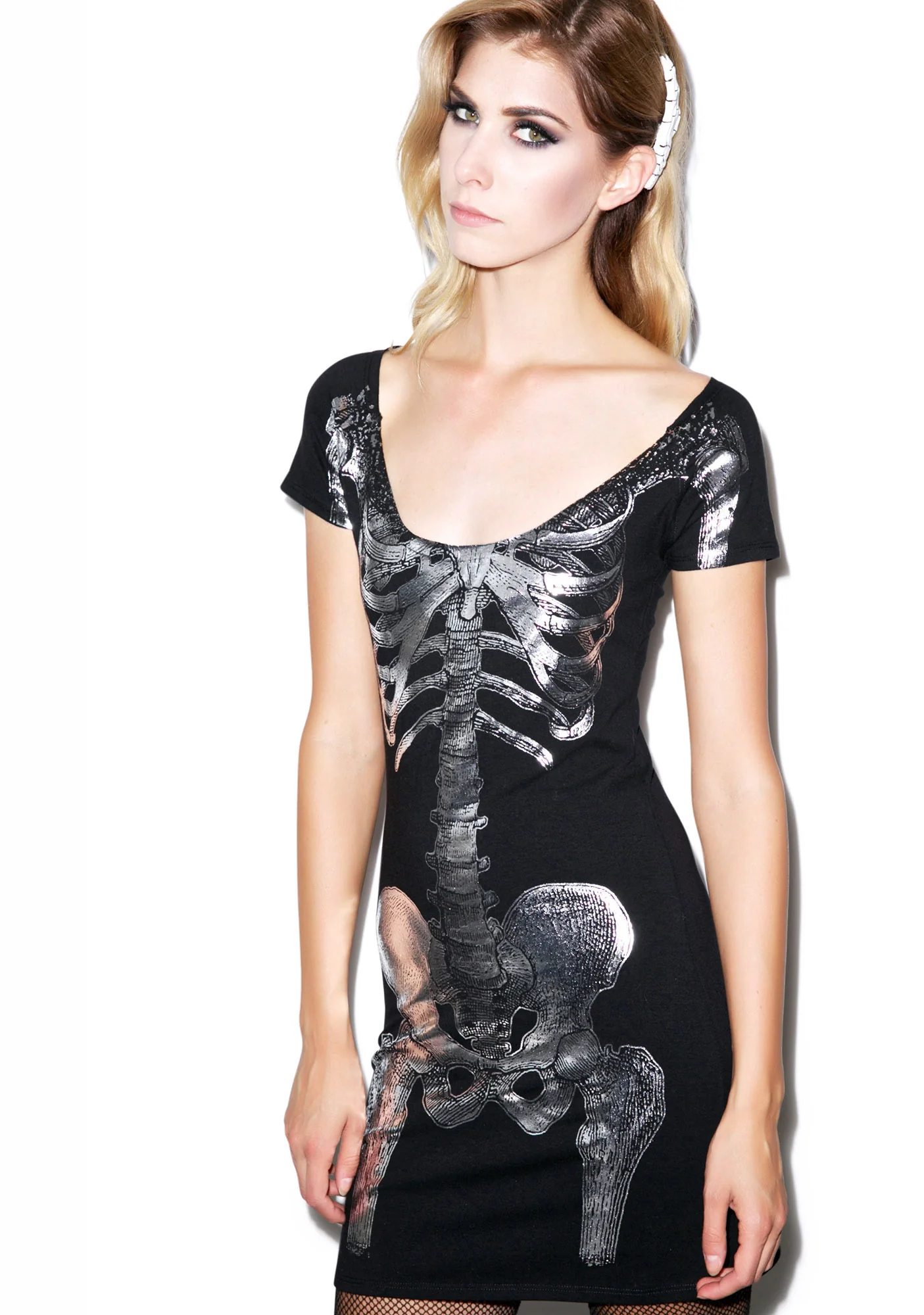 Skeleton Tunic Dress - Image 43