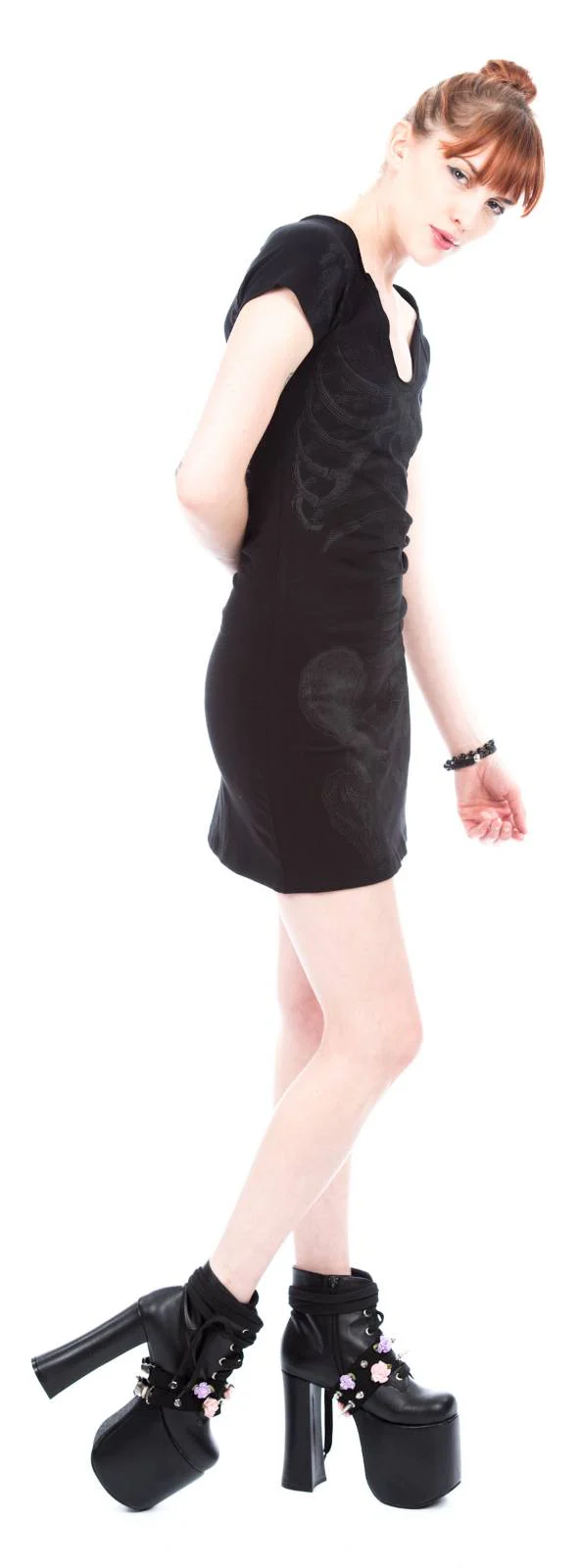 Skeleton Tunic Dress - Stripe - Image 22