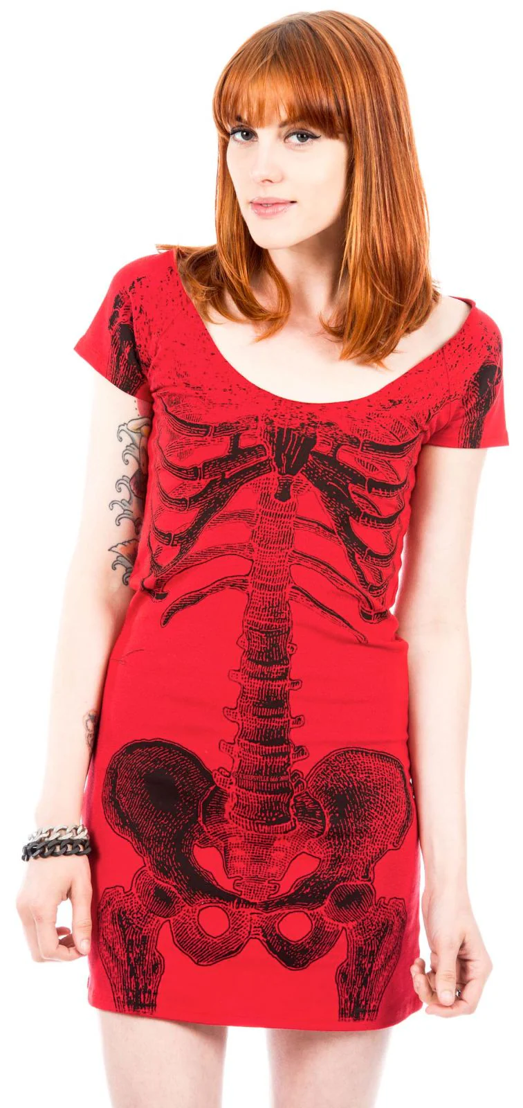Skeleton Tunic Dress - Stripe - Image 33