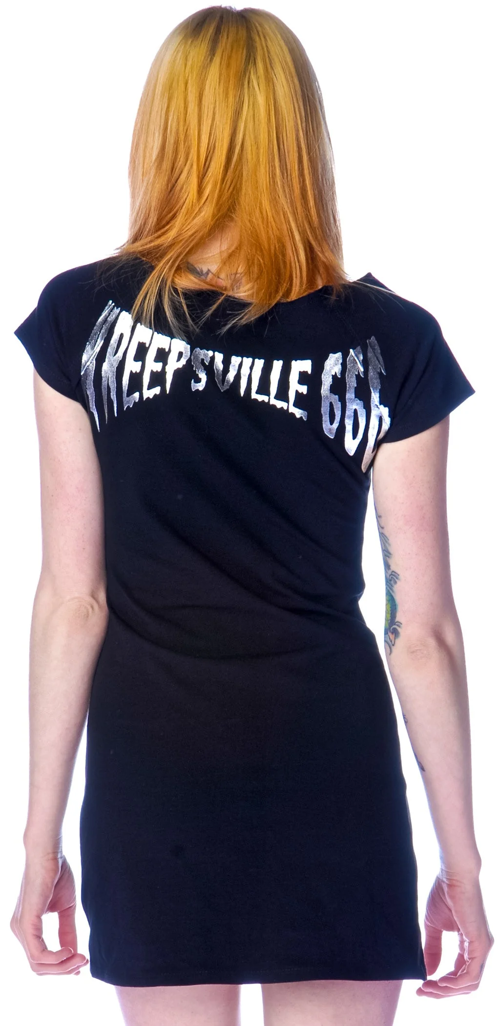 Skeleton Tunic Dress - Stripe - Image 36
