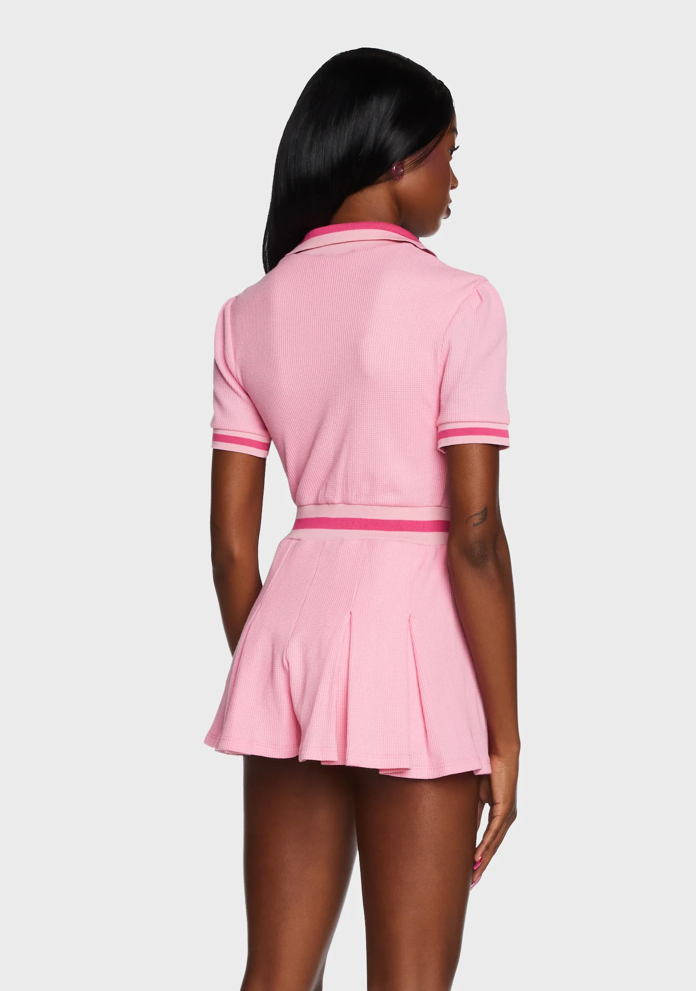 Skipping Beats Knit Romper - Image 4