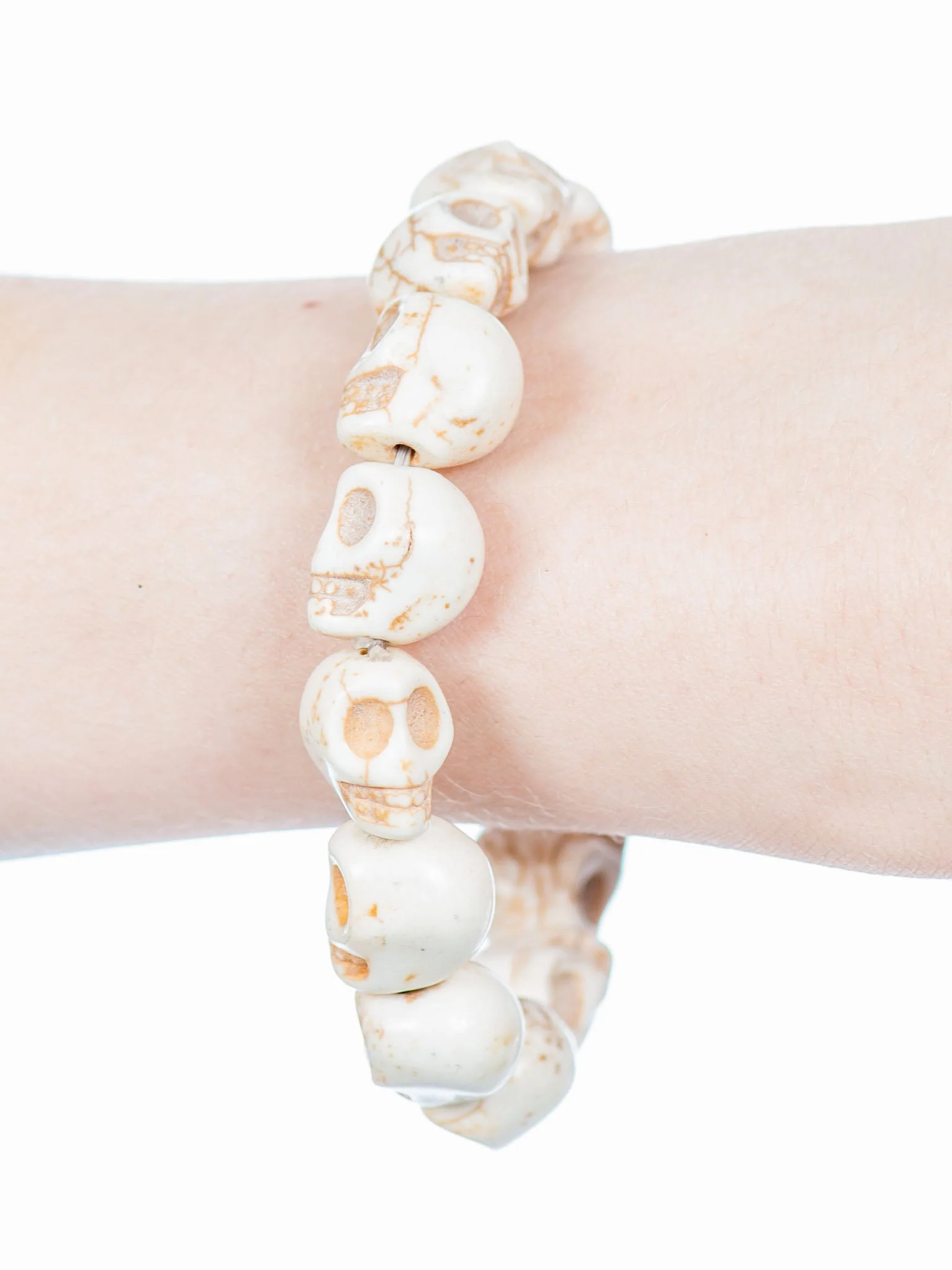 Skull Bracelet - Black - Image 4