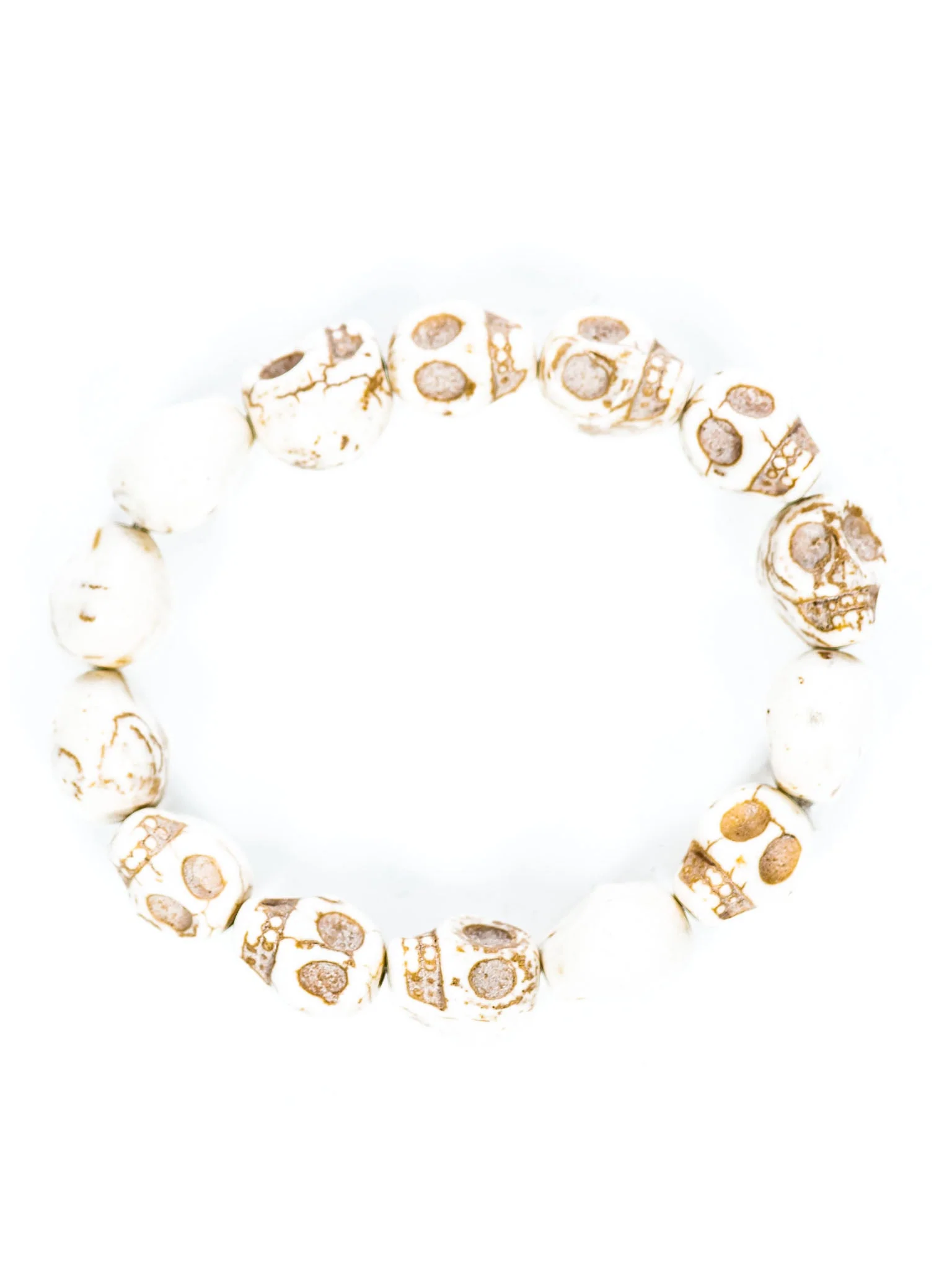 Skull Bracelet - Black - Image 5