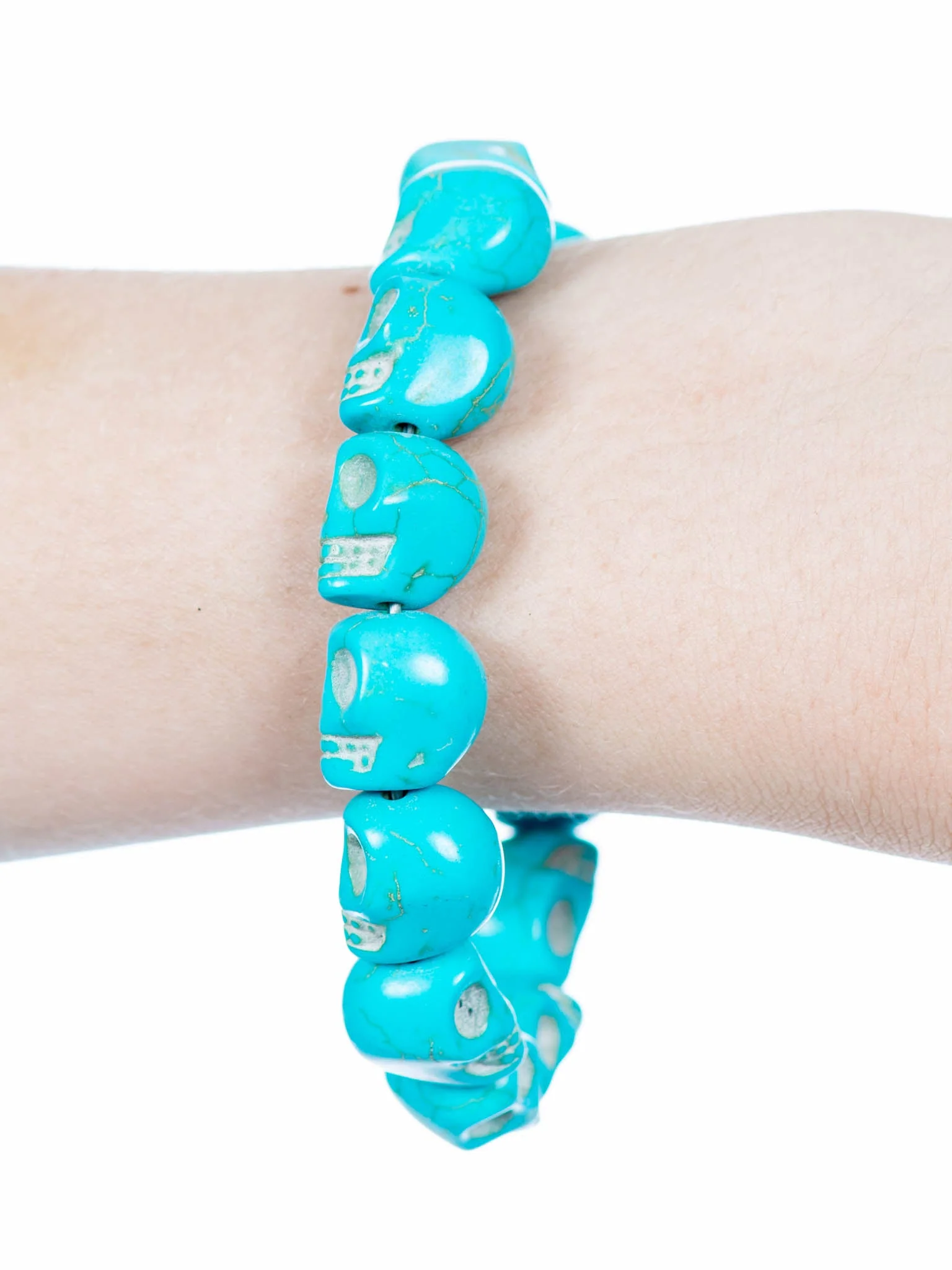 Skull Bracelet - Black - Image 9