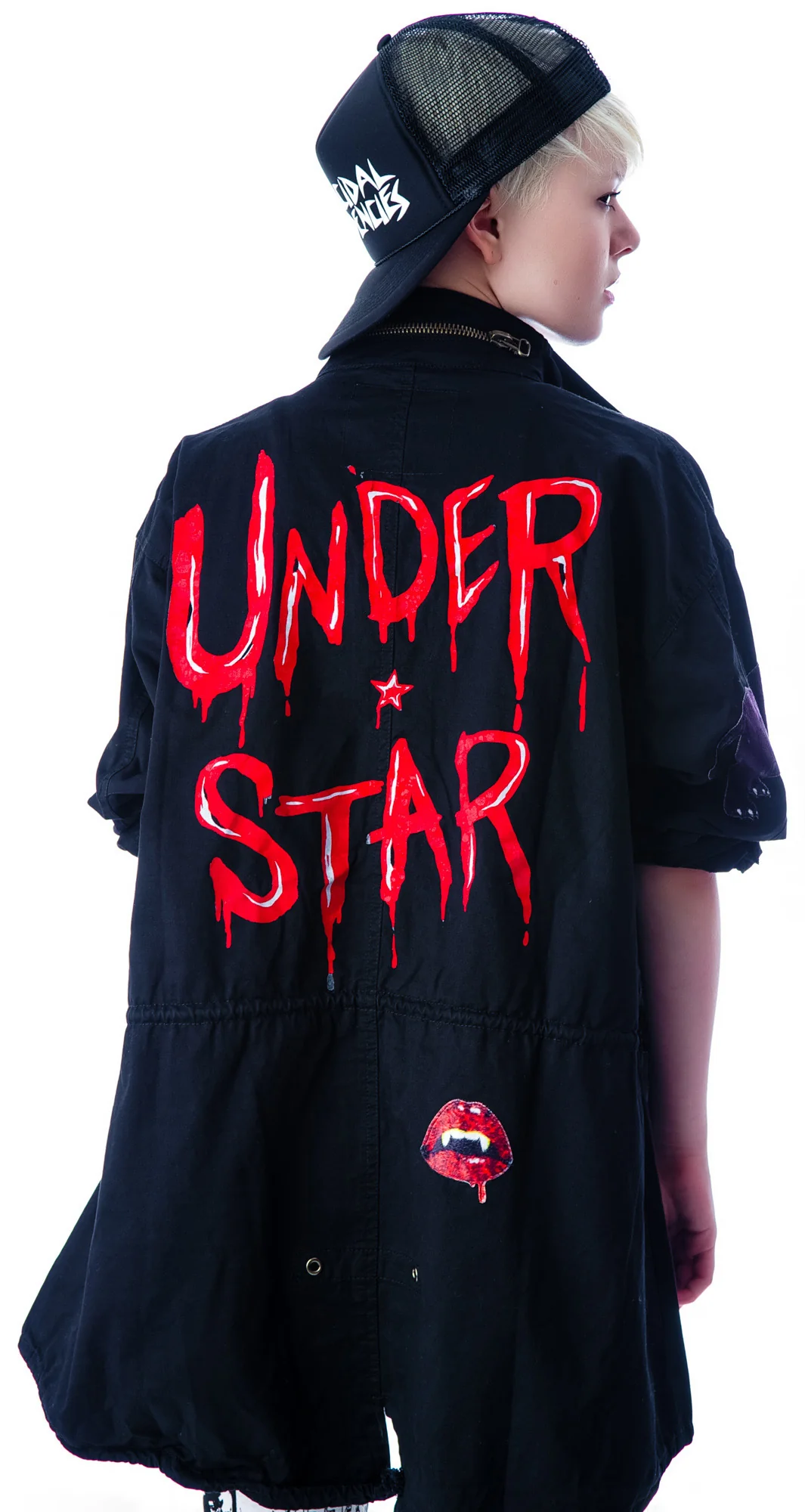 Skull Rocker Military Surplus Jacket - Image 8