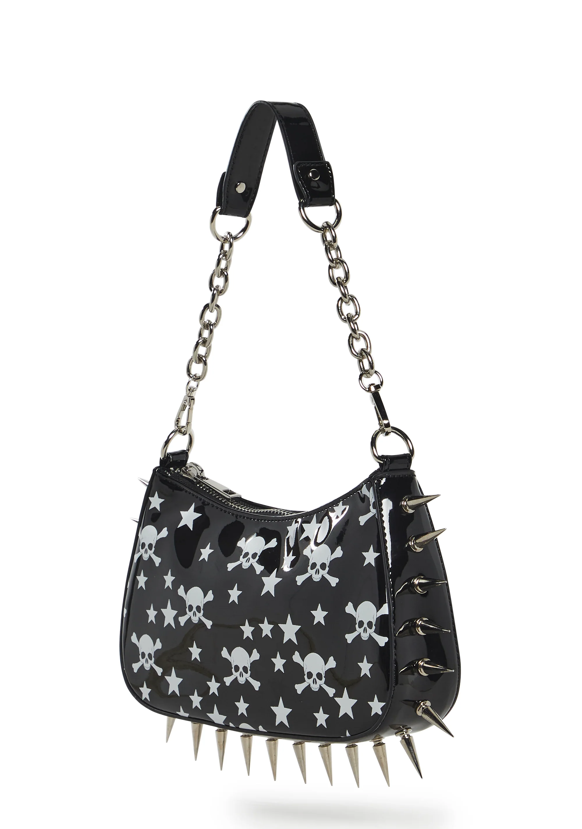 Punk Memories Spiked Shoulder Bag - Image 3