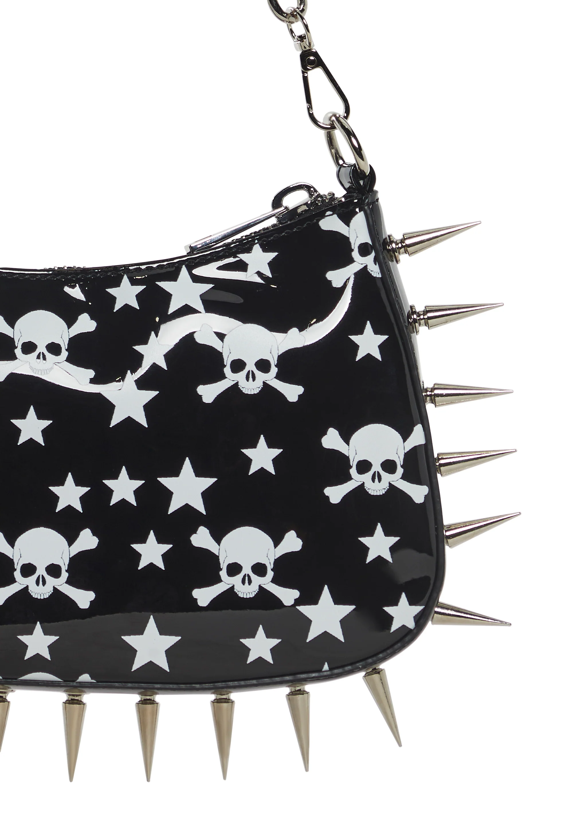 Punk Memories Spiked Shoulder Bag - Image 5